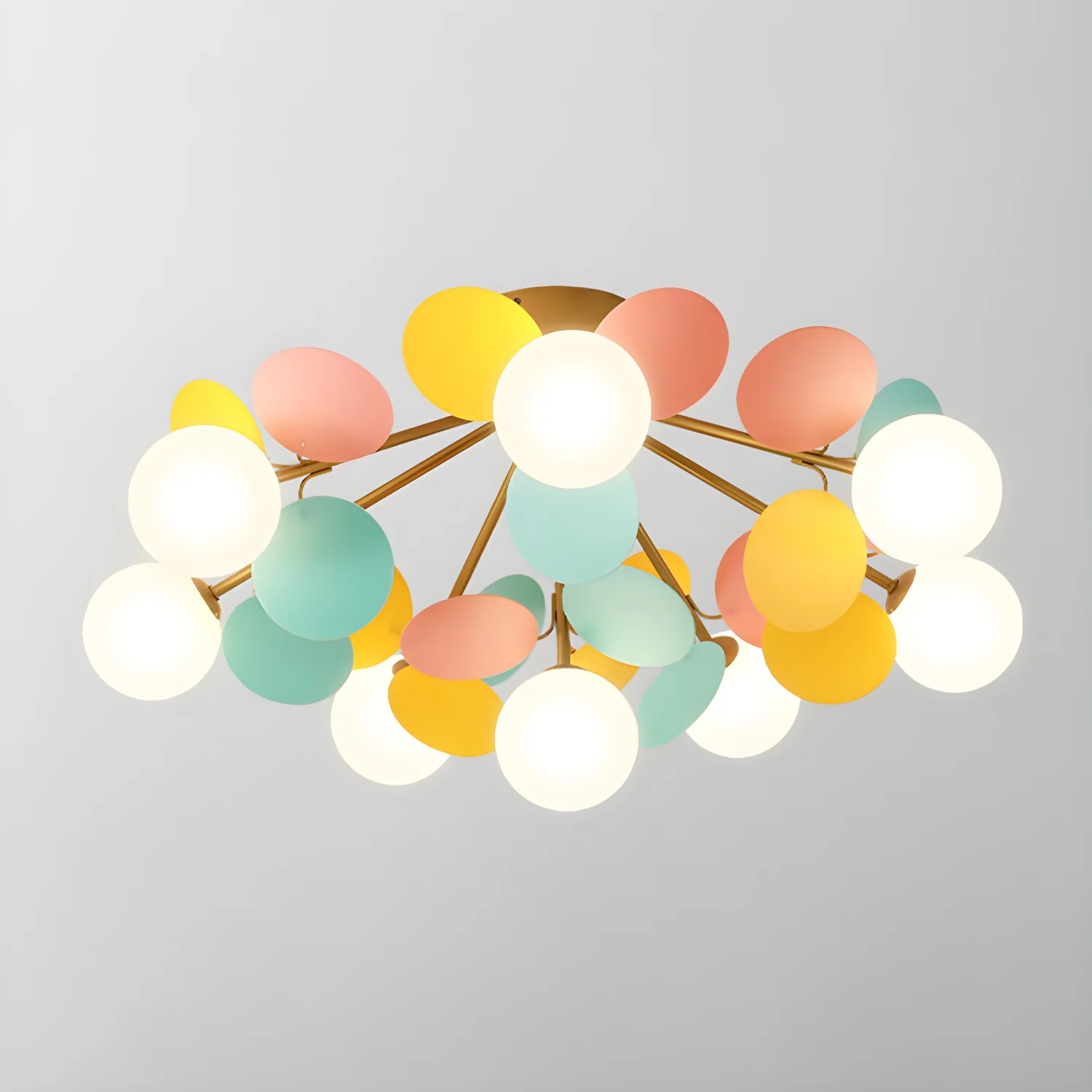 Round Macaron Ceiling Lamp - Image 30