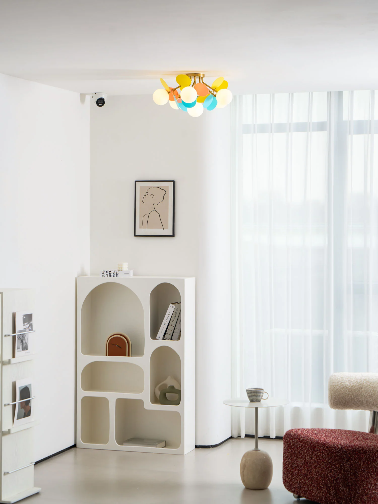 Round Macaron Ceiling Lamp - Image 39