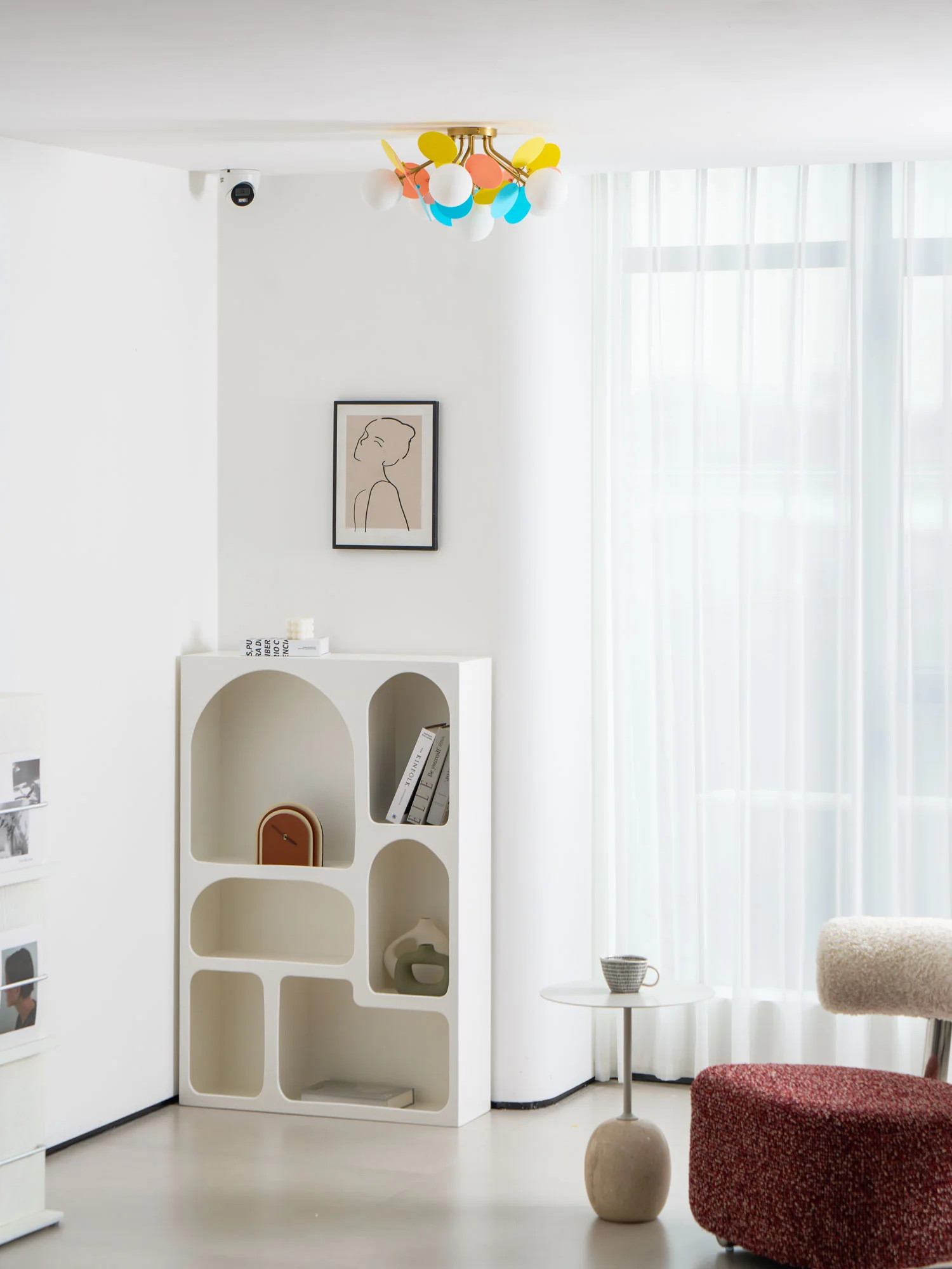 Round Macaron Ceiling Lamp - Image 44