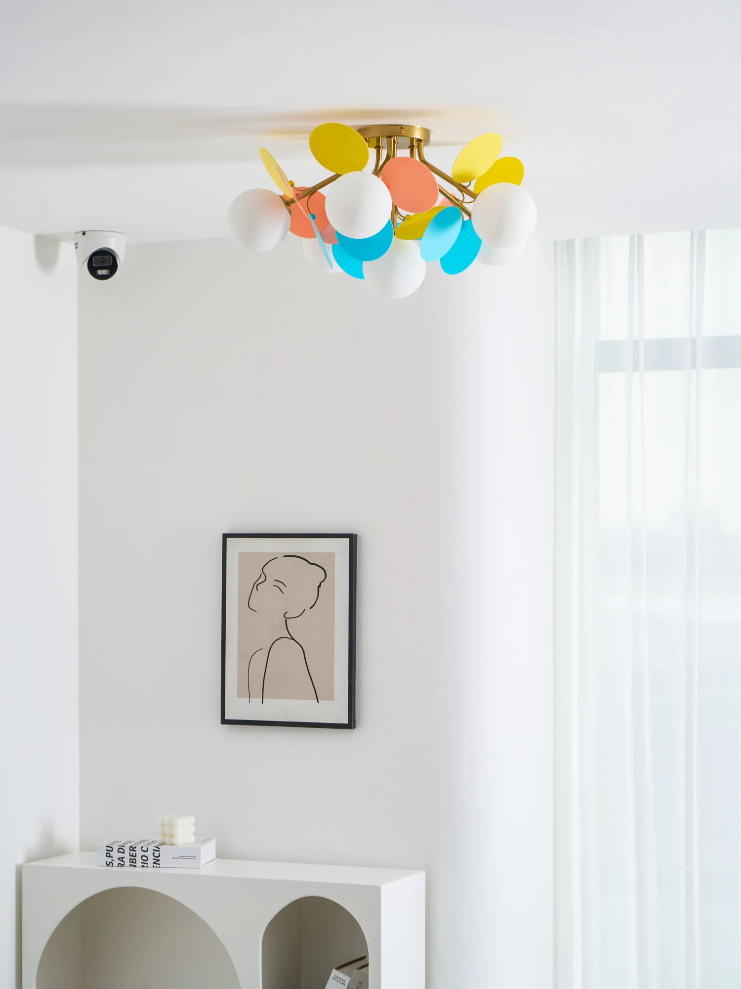 Round Macaron Ceiling Lamp - Image 47