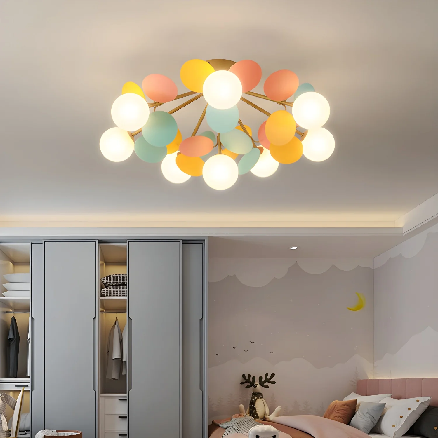 Round Macaron Ceiling Lamp - Image 5