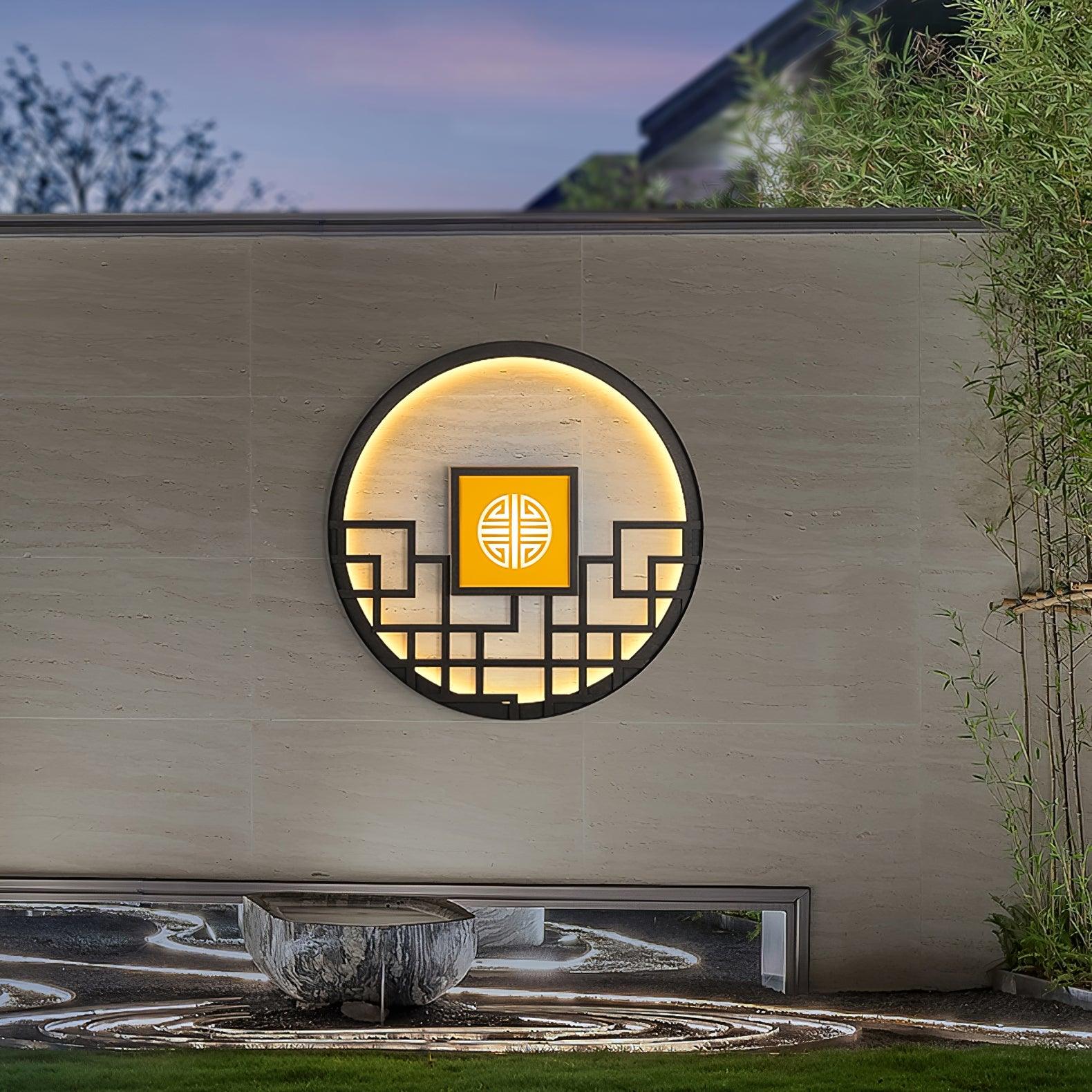 Round Outdoor Wall Light - Image 10