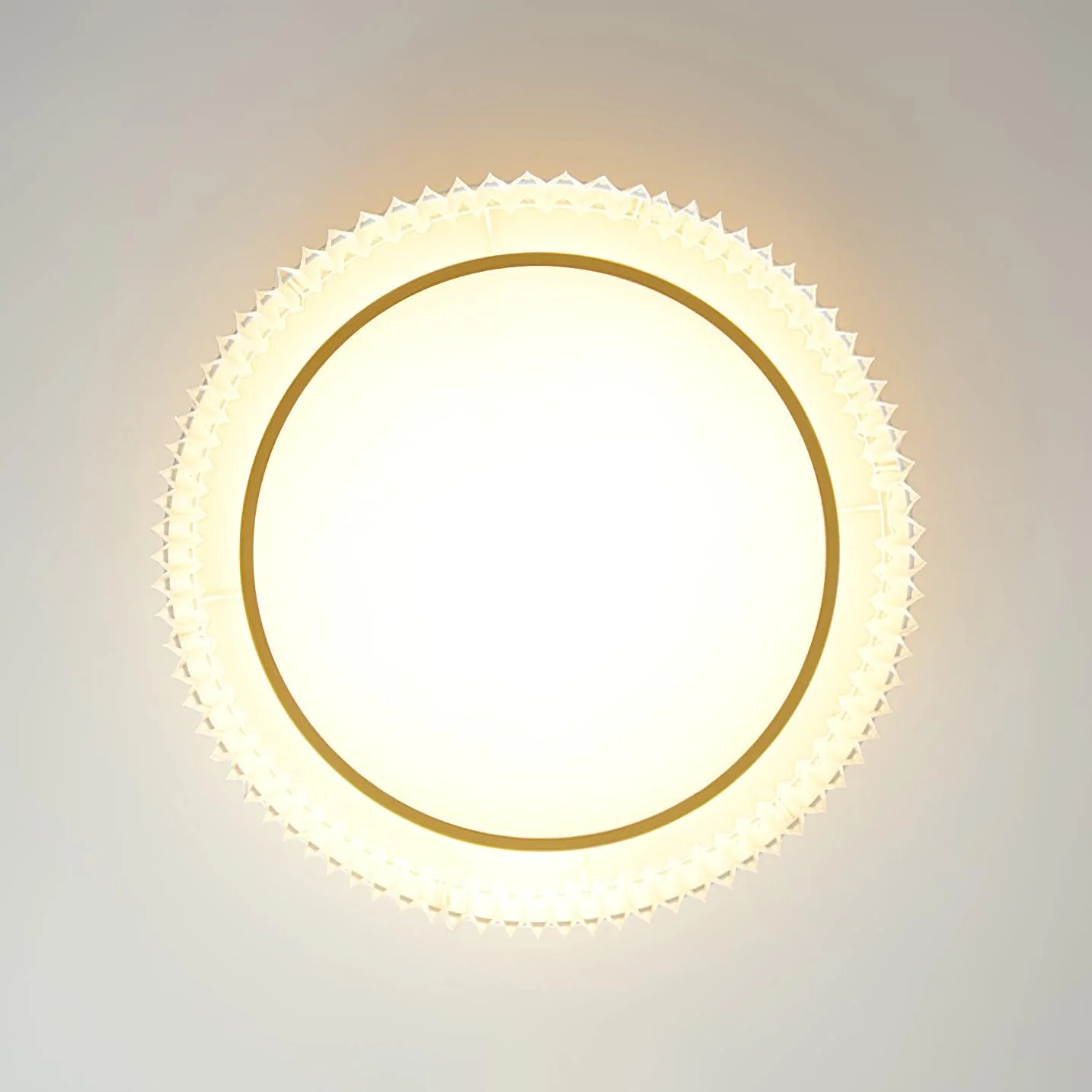 Round Pleated Ceiling Lamp - Image 15
