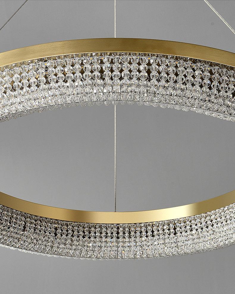 Round Ring Crystal Chandeliers - Image 16