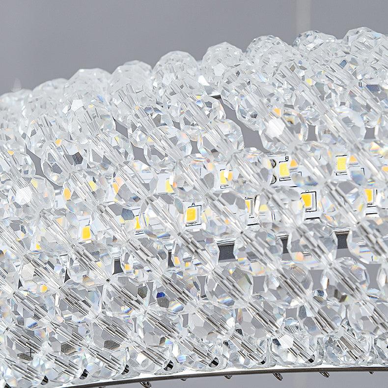 Round Ring Crystal Chandeliers - Image 19