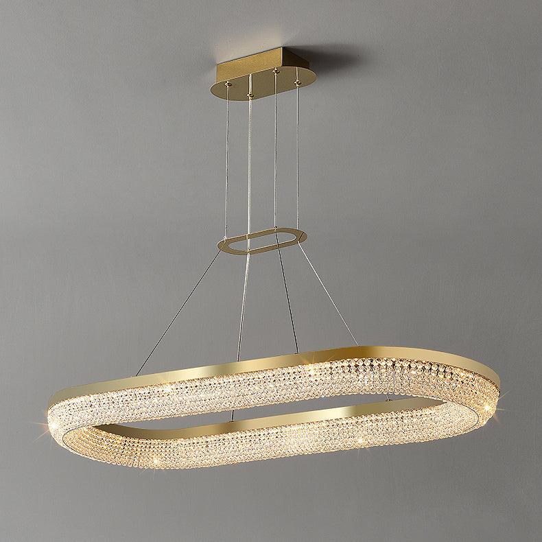 Round Ring Crystal Chandeliers - Image 23