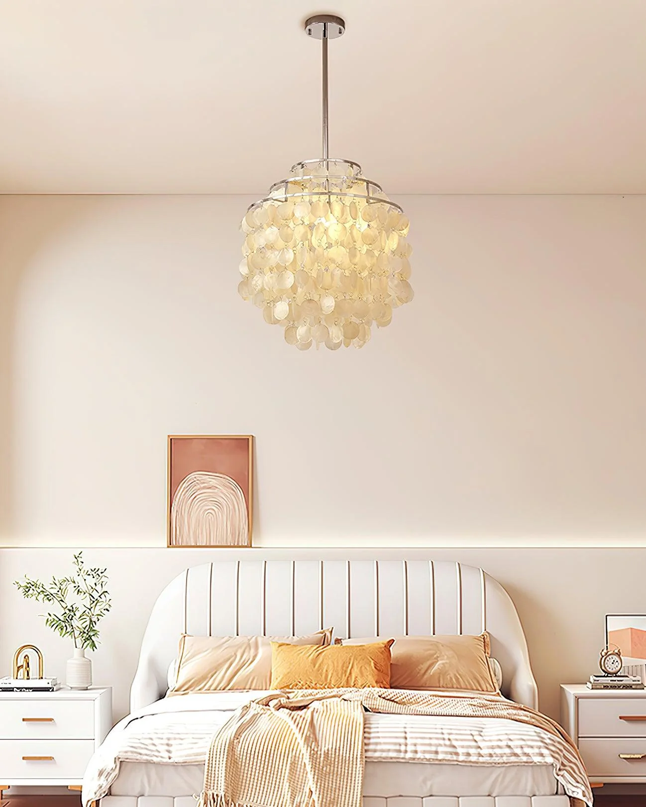 Round Shell Chandelier B - Image 12