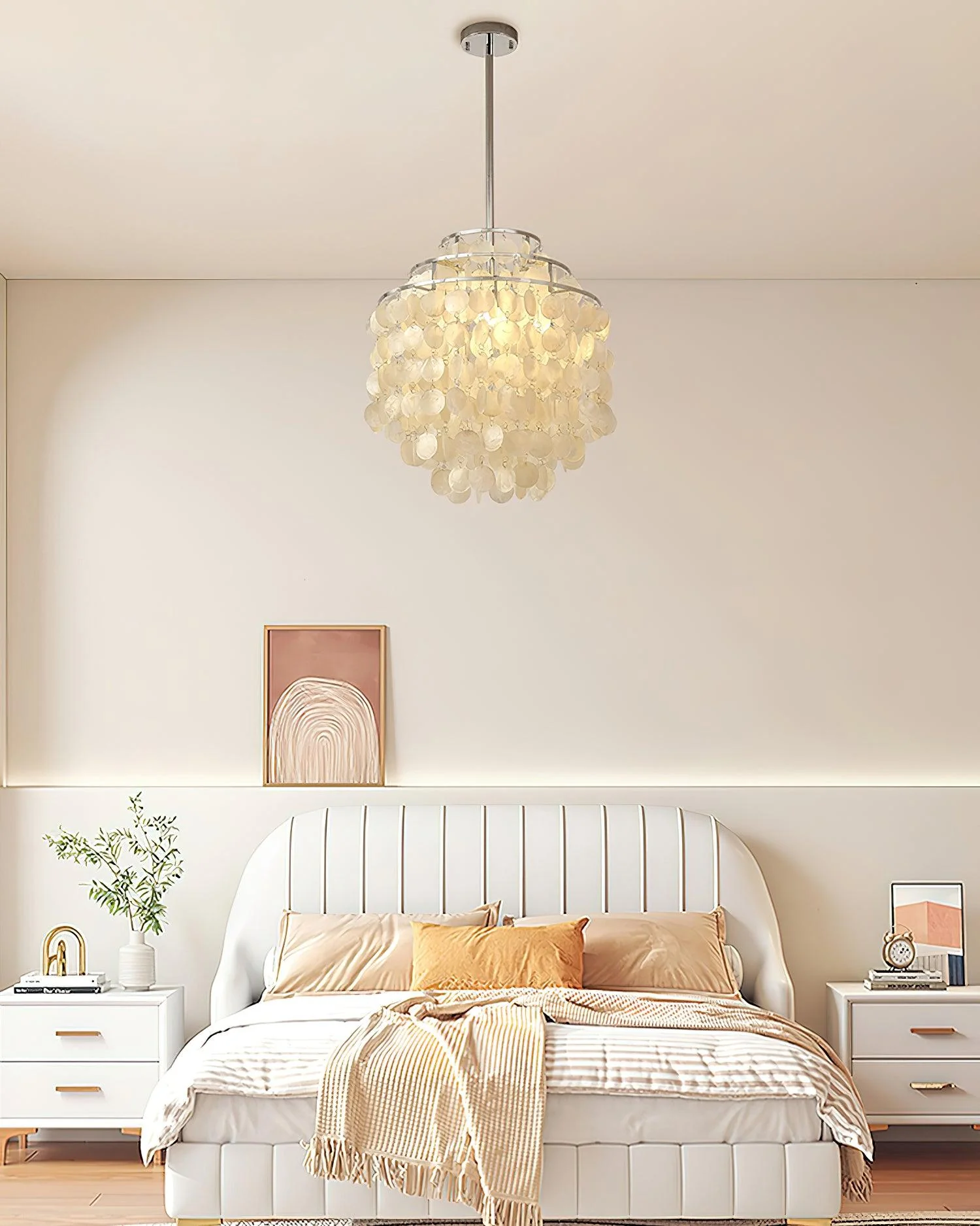 Round Shell Chandelier B - Image 15