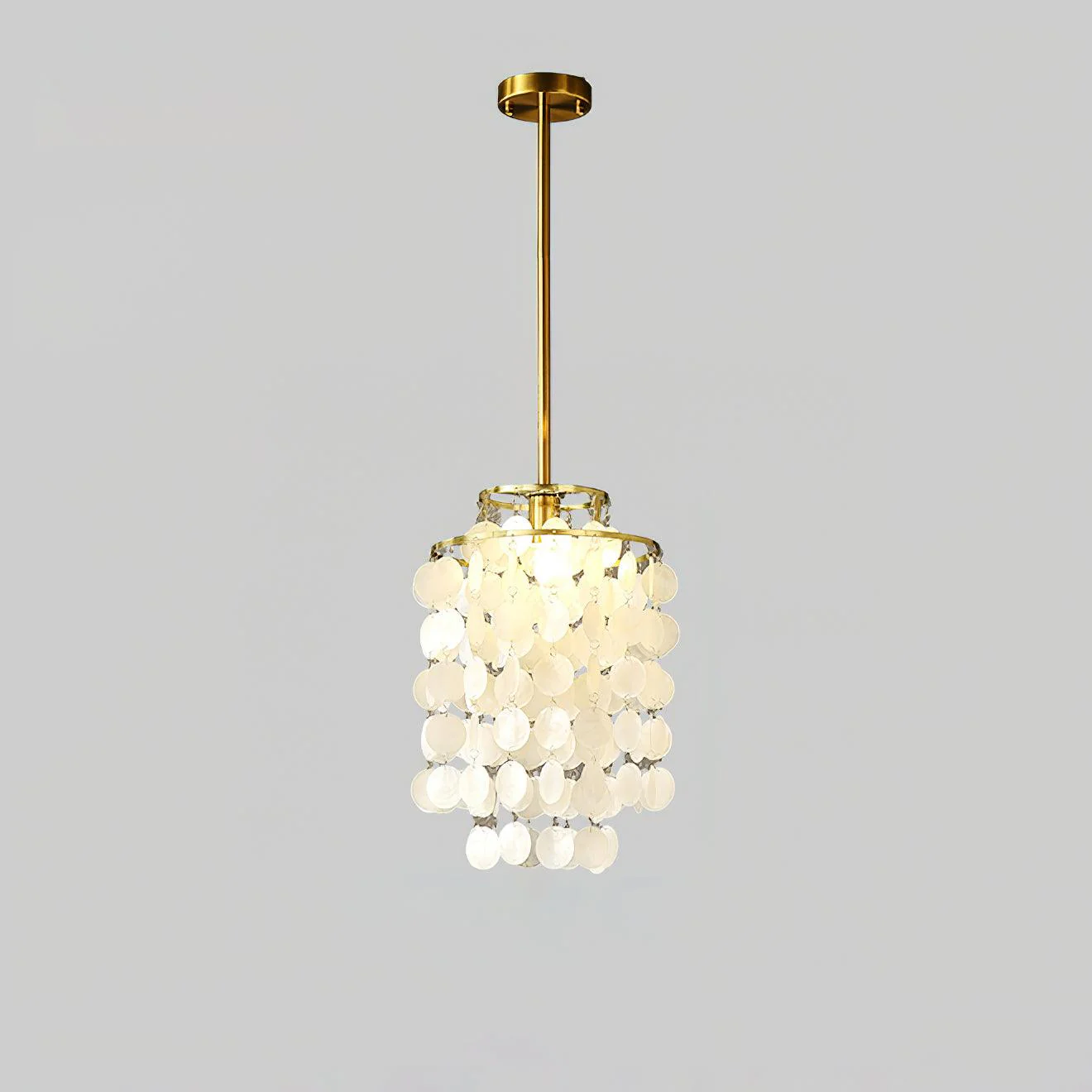 Round Shell Chandelier B - Image 23