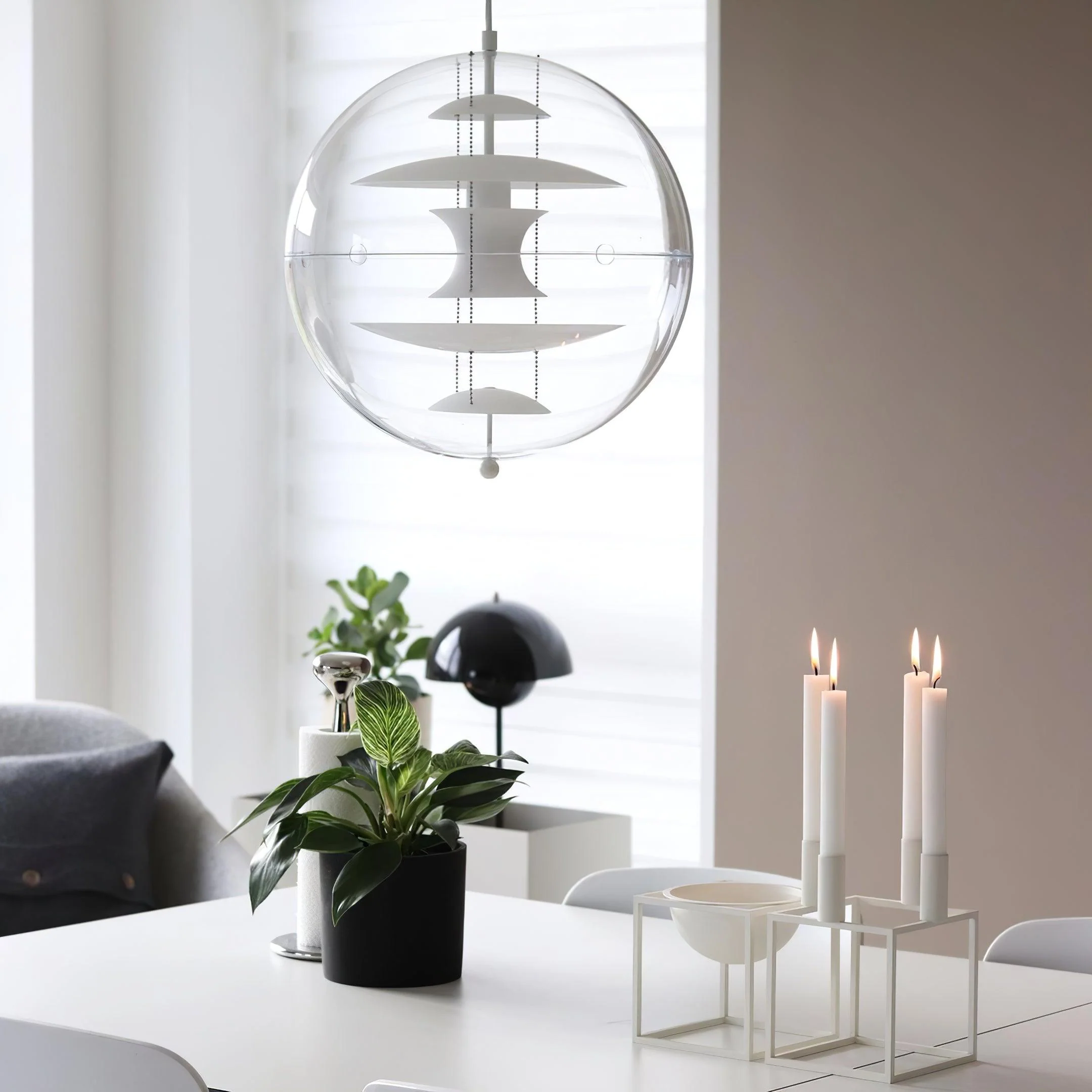 Round Sphere Pendant Lamp - Image 6