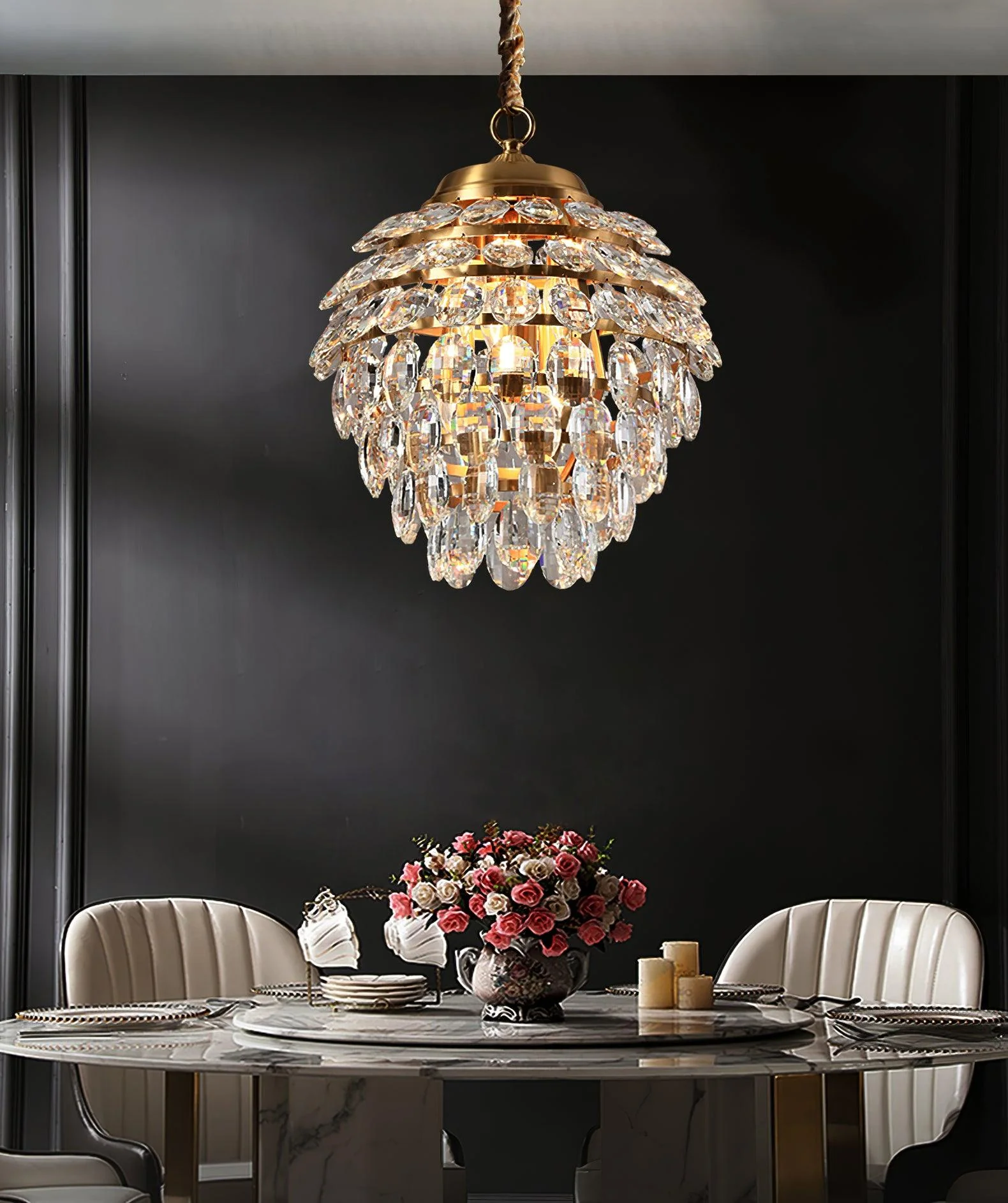 Roxanne Crystal Pendant Light - Image 20