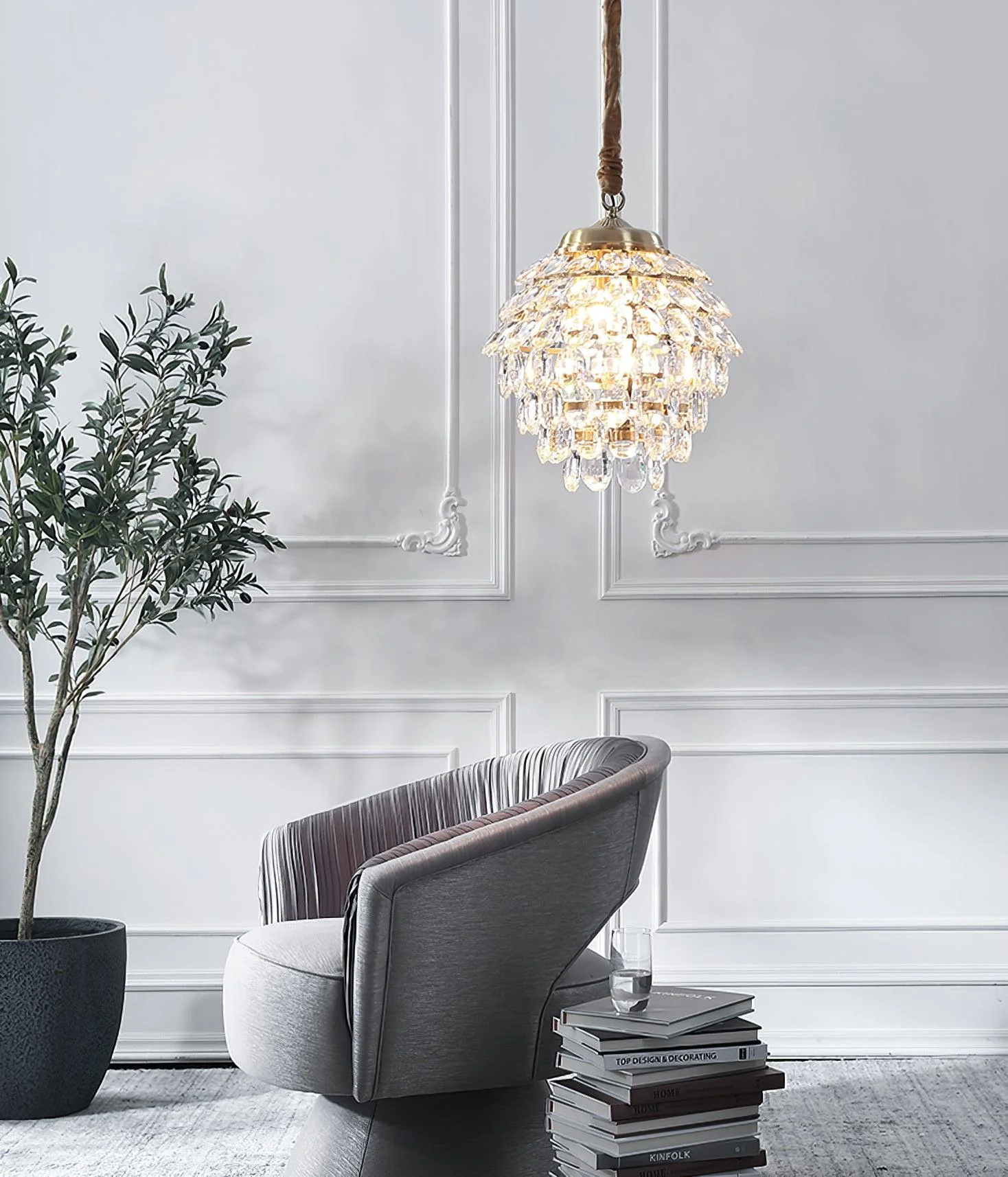 Roxanne Crystal Pendant Light - Image 21
