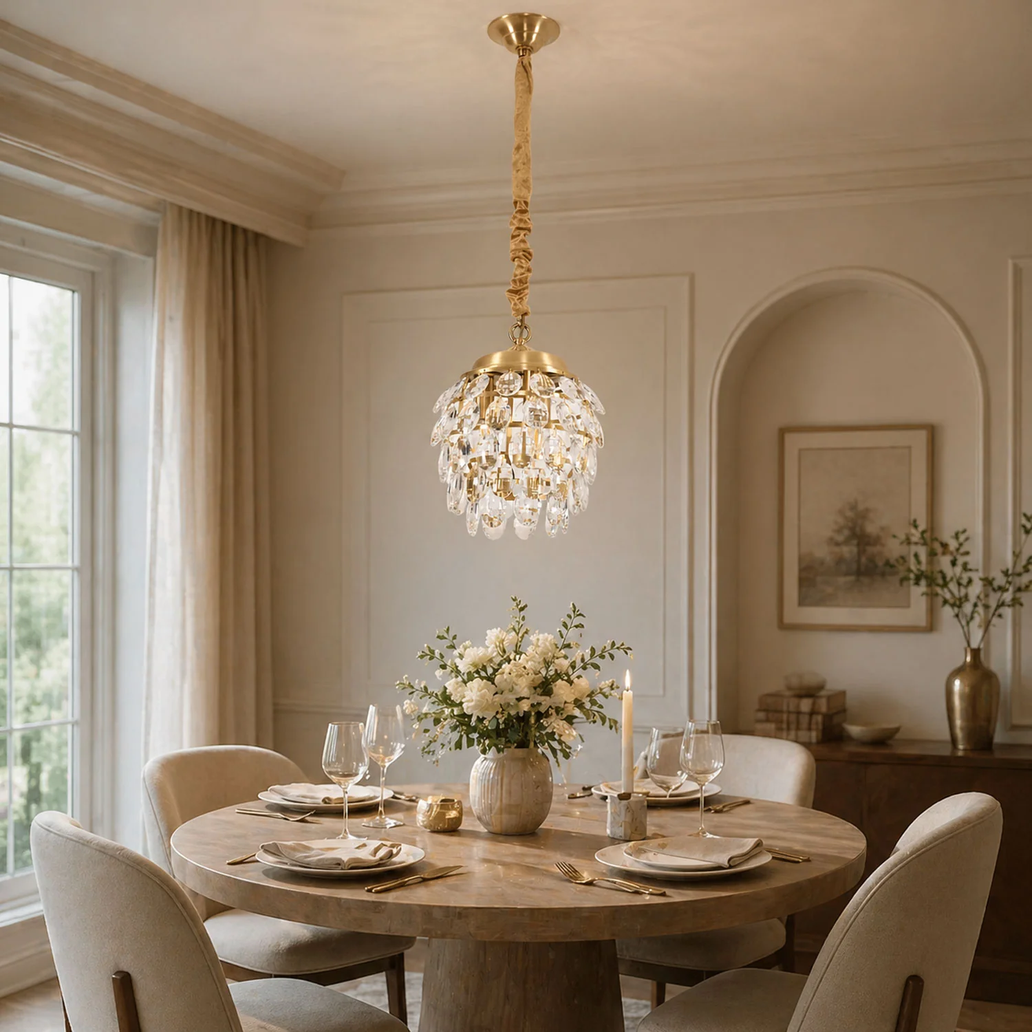 Roxanne Crystal Pendant Light - Image 6