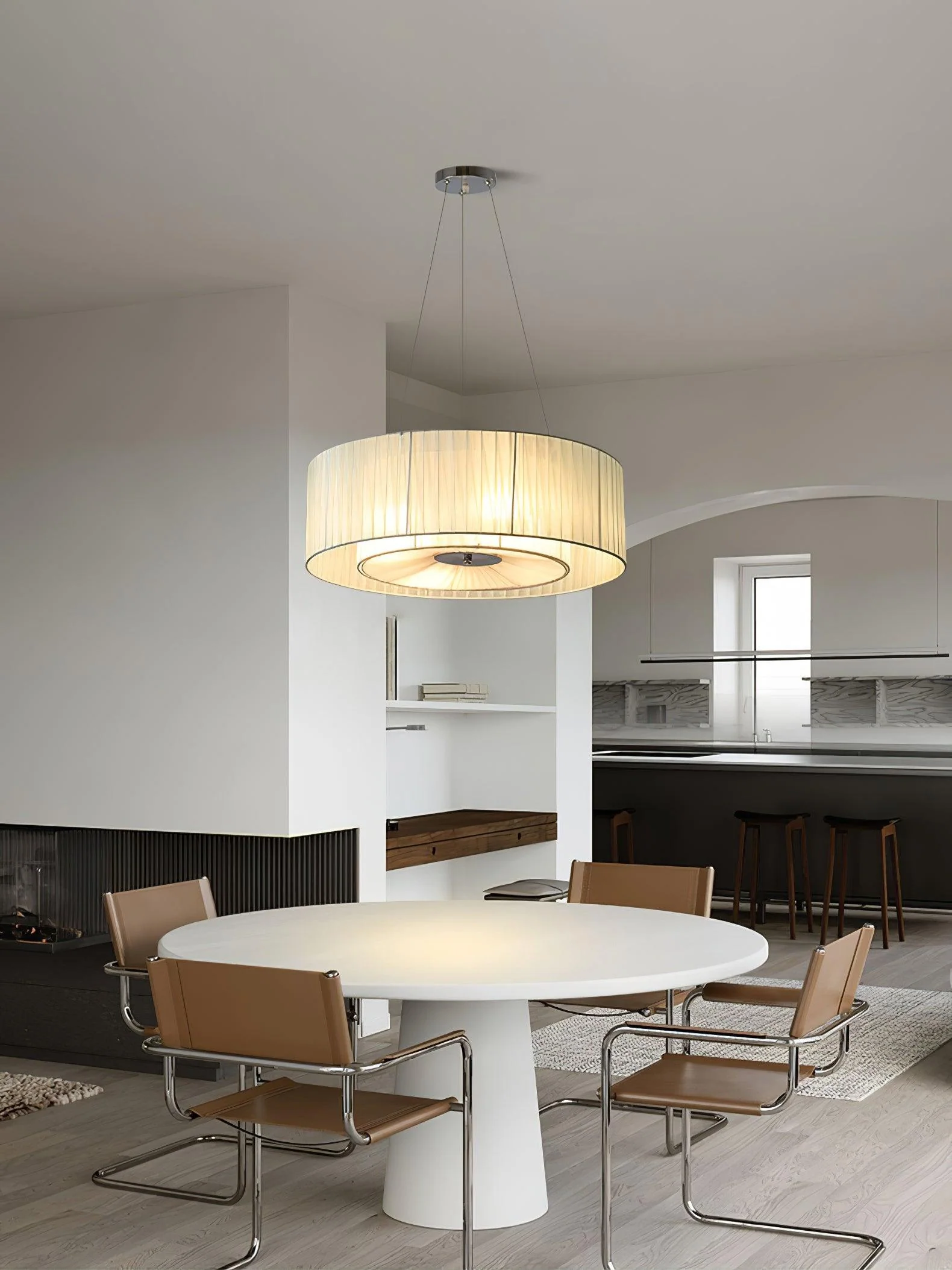 Ruffle Pleated Pendant Lamp - Image 22