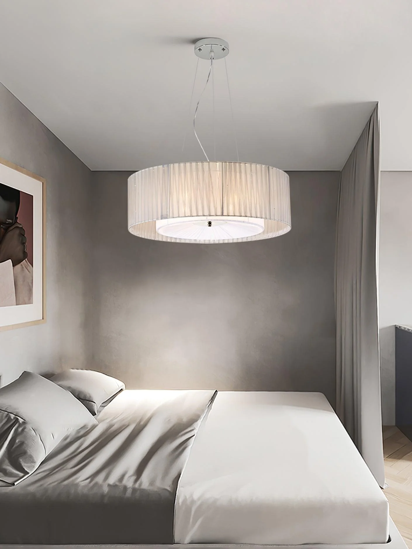 Ruffle Pleated Pendant Lamp - Image 25