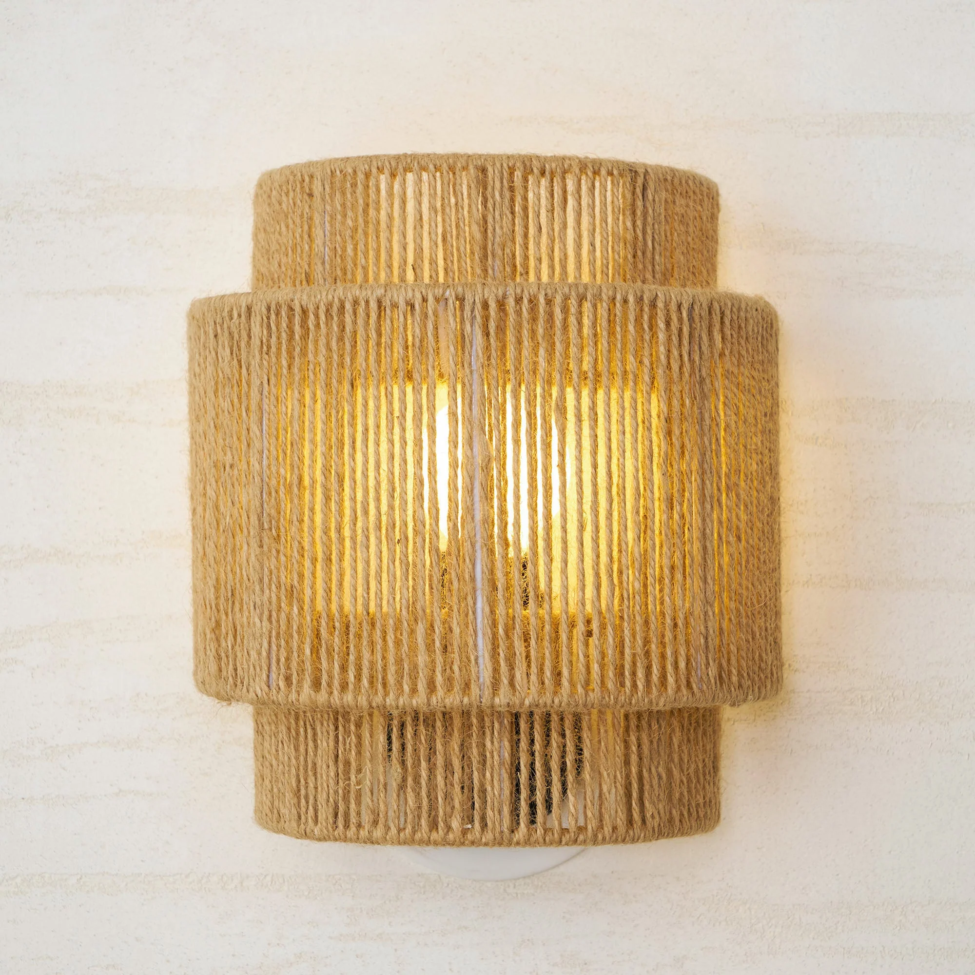 Rustic Weave Wall Lamp - Image 13