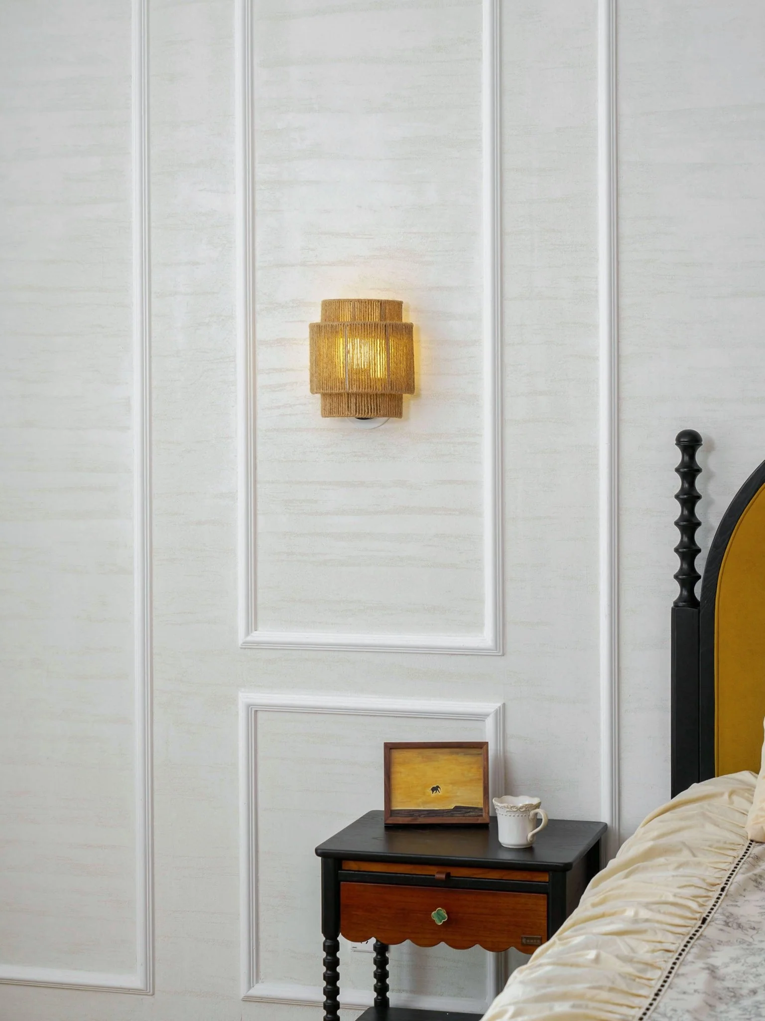 Rustic Weave Wall Lamp - Image 26
