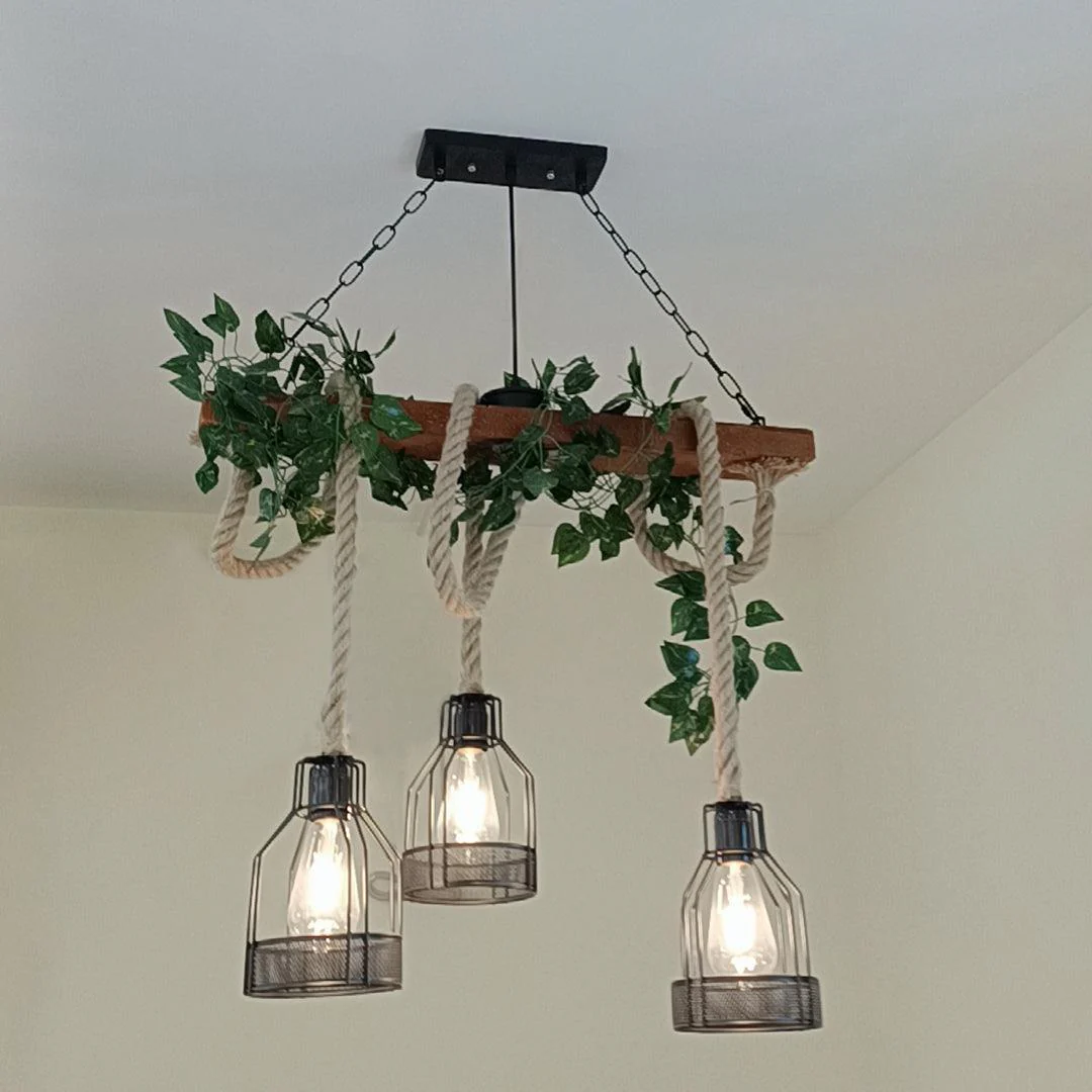 Rustic Wooden Chandelier - Image 29