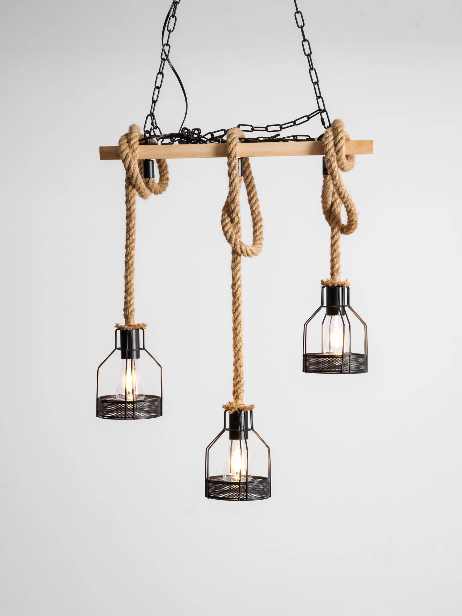 Rustic Wooden Chandelier - Image 41