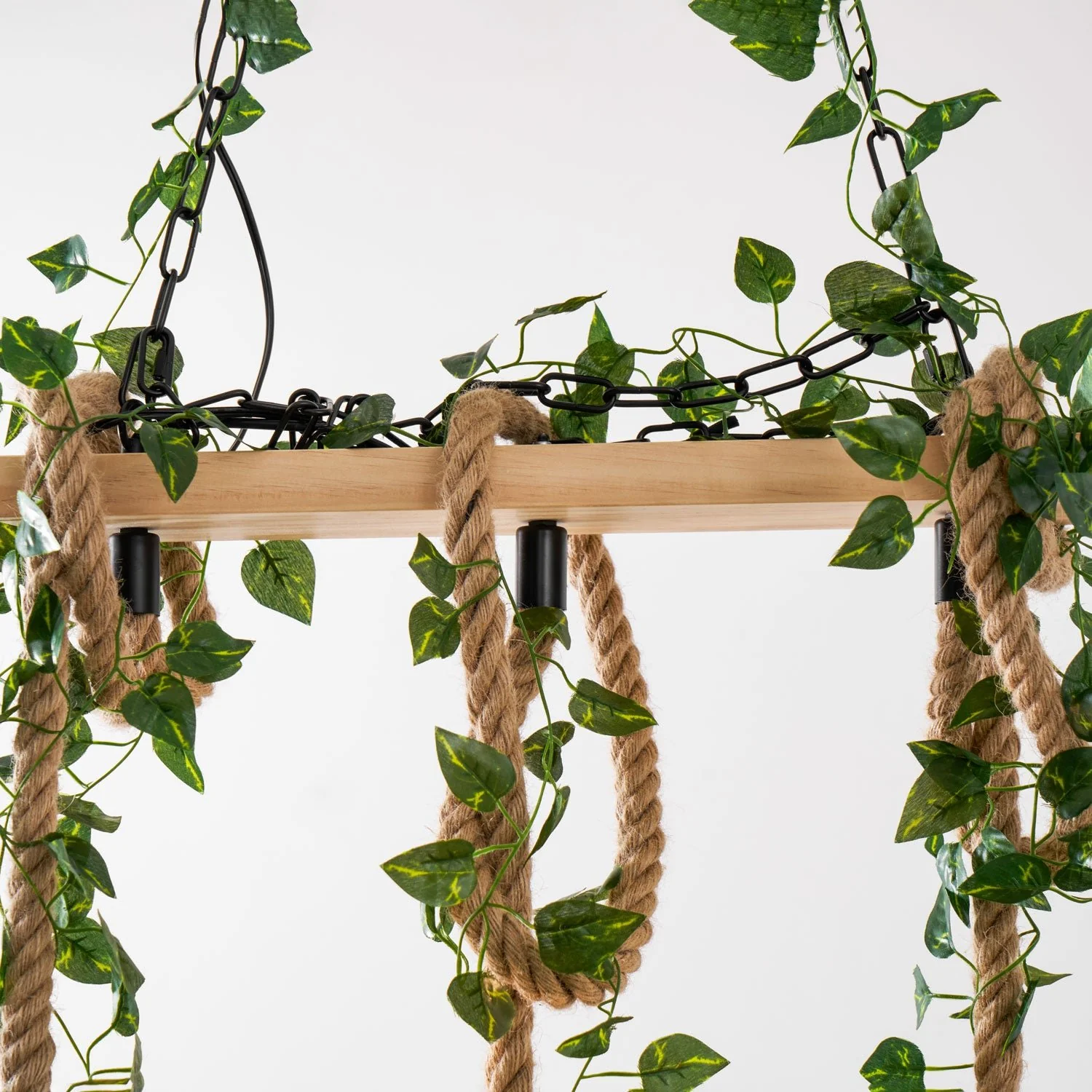 Rustic Wooden Chandelier - Image 50