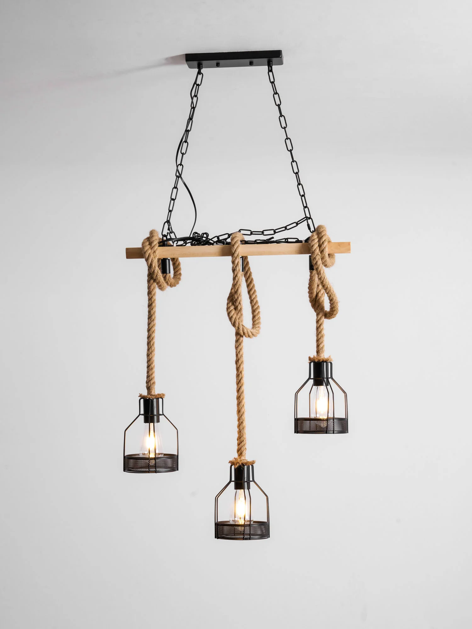 Rustic Wooden Chandelier - Image 61