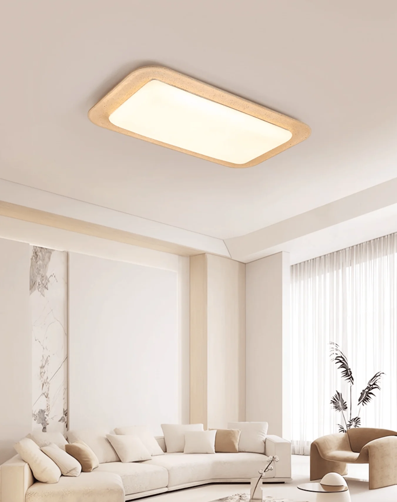 Sandveil Travertine Ceiling Light - Image 11