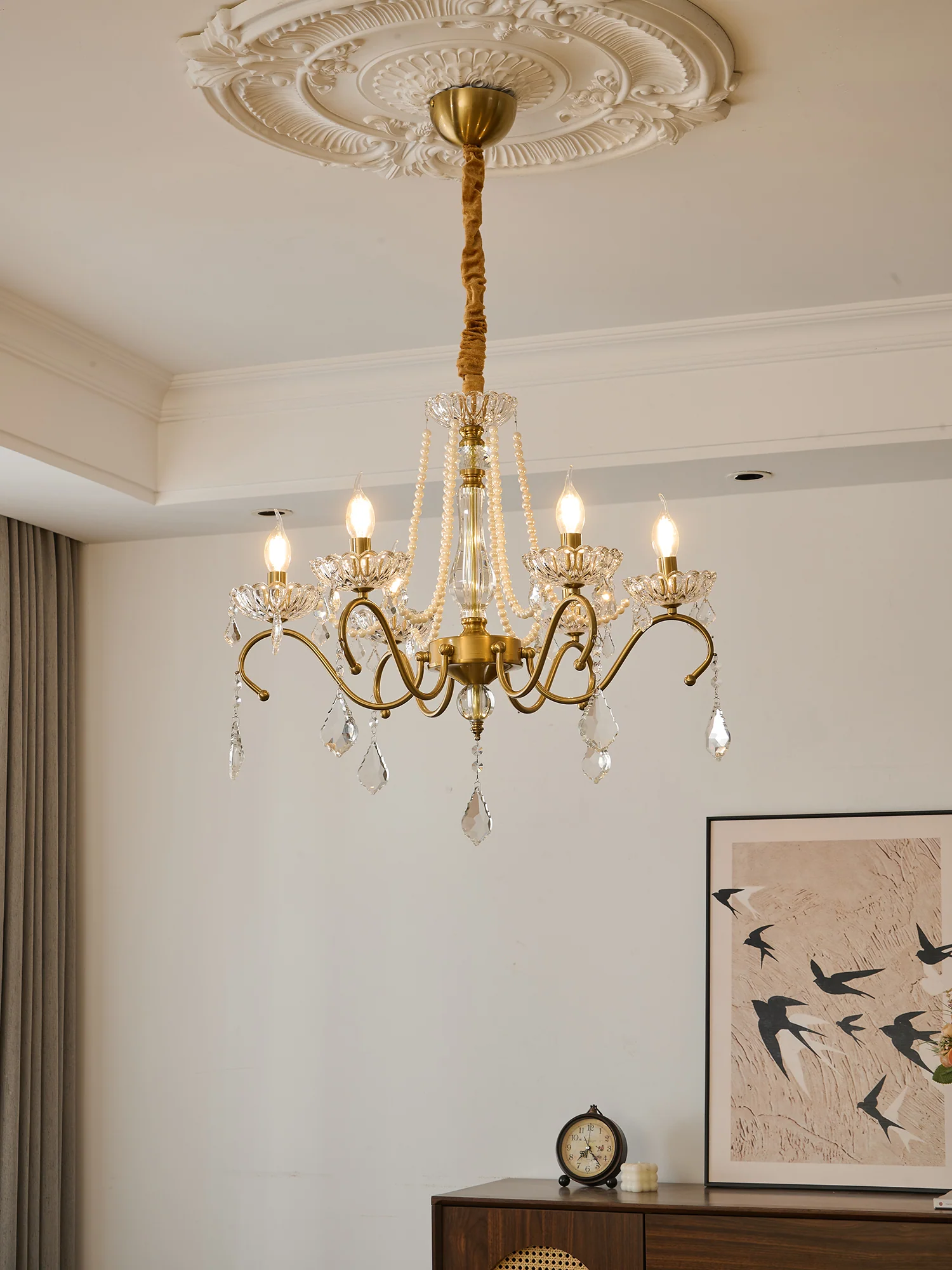 Sapphire Crystal Chandelier - Image 3