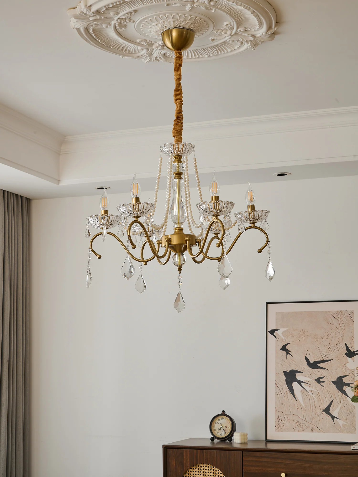 Sapphire Crystal Chandelier - Image 4