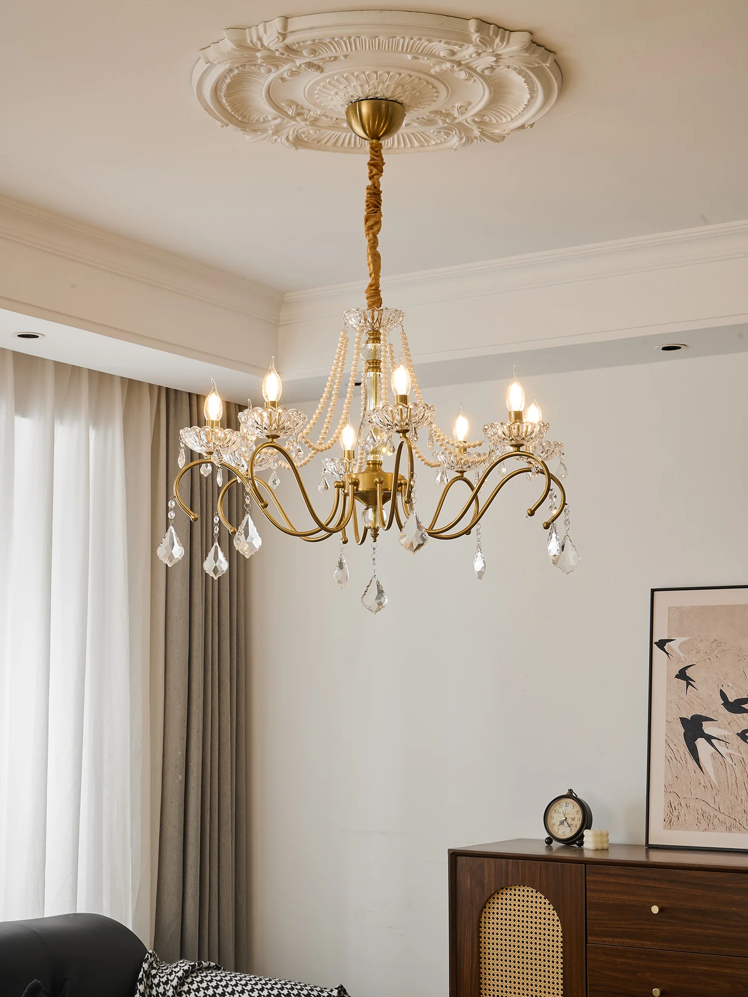 Sapphire Crystal Chandelier - Image 5