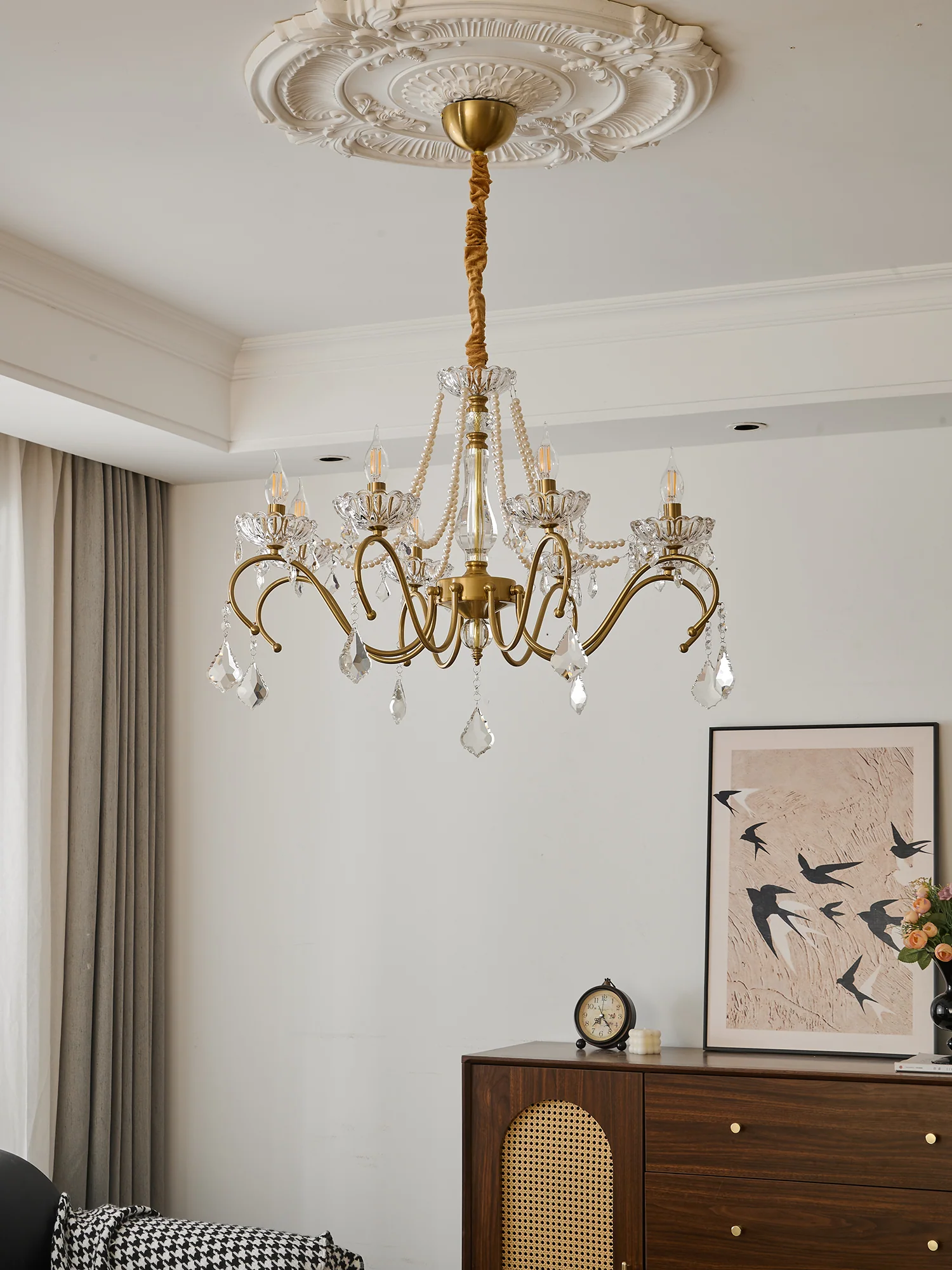 Sapphire Crystal Chandelier - Image 6