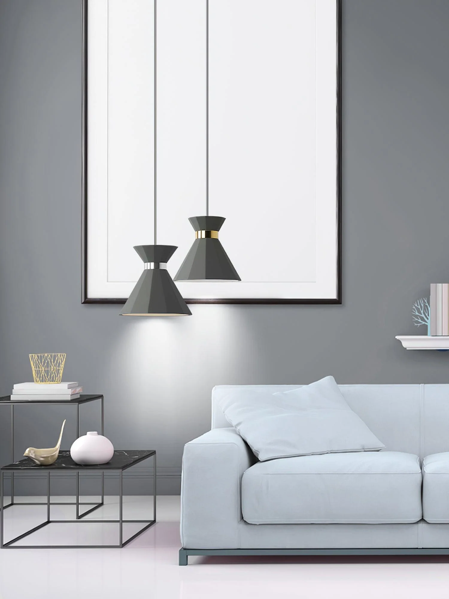 Sash Cement Pendant Light - Image 15