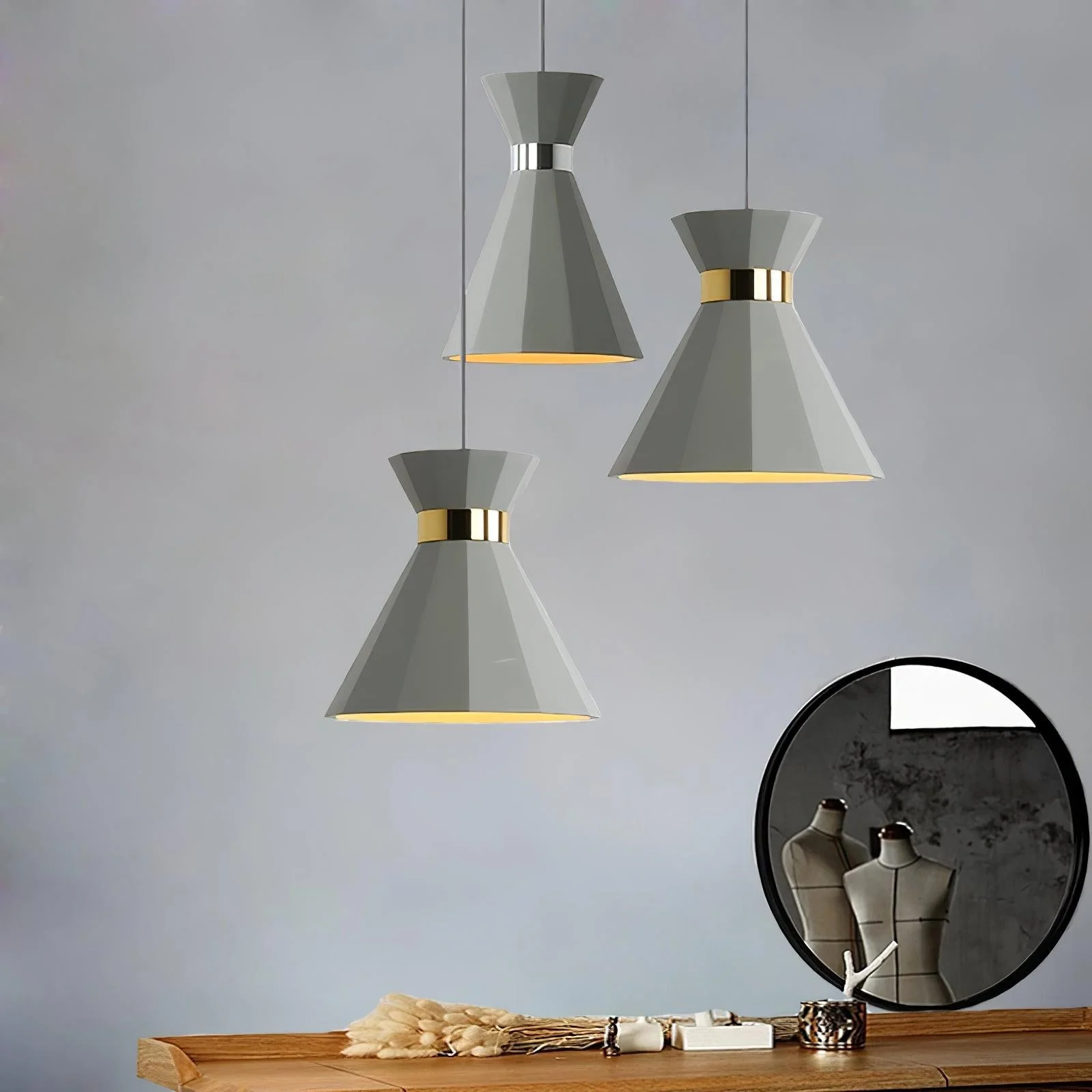 Sash Cement Pendant Light - Image 2