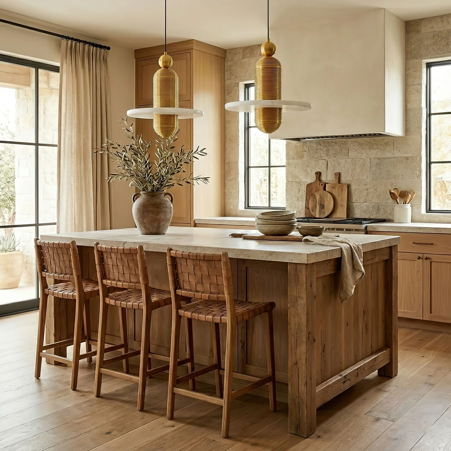 Saturn Alabaster Pendant Light - Image 2