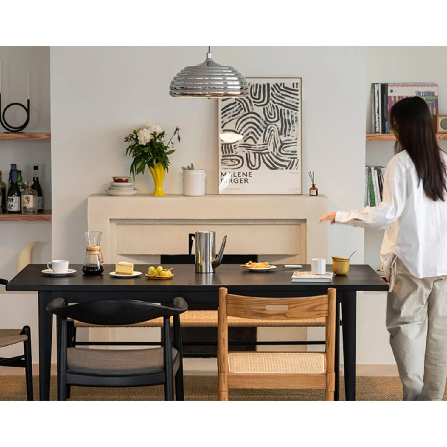 Saturno Chrome Pendant Lamp - Image 7