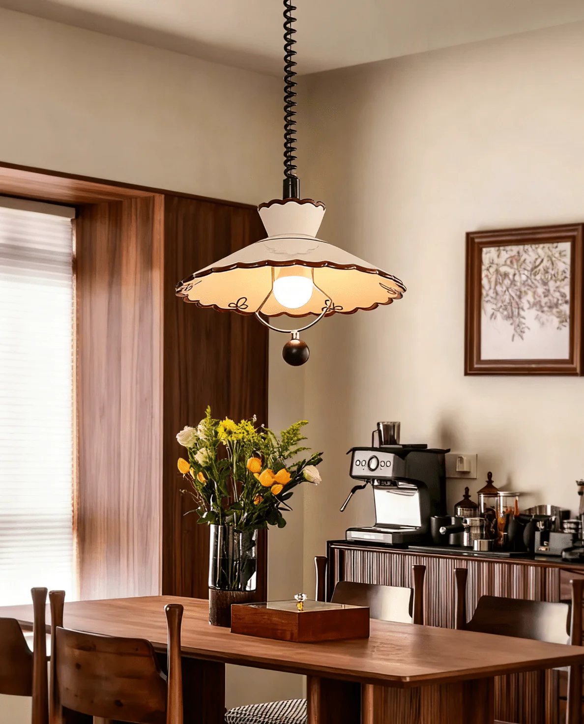 Scalloped Edge Pendant Lamp - Image 2