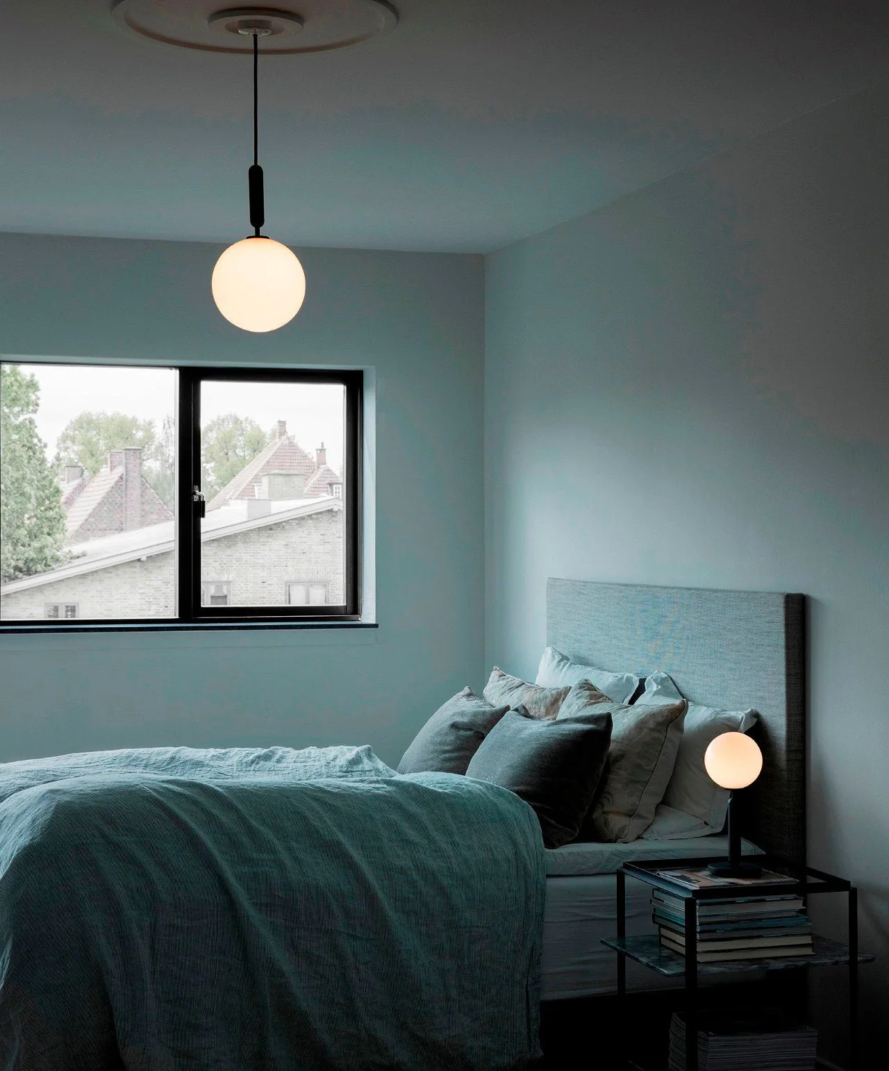 Scandiluxe Brass Pendant Swag Light - Image 16