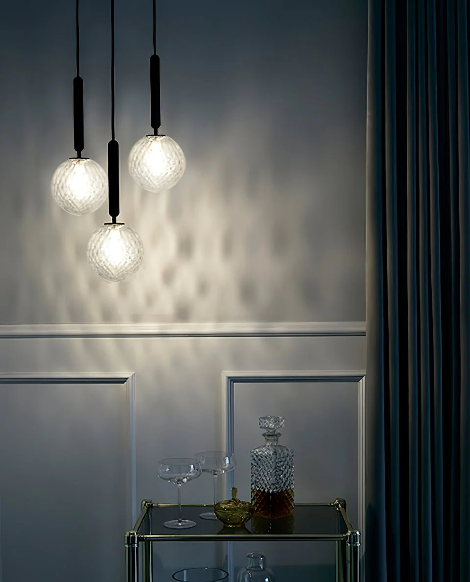 Scandiluxe Brass Pendant Swag Light - Image 4