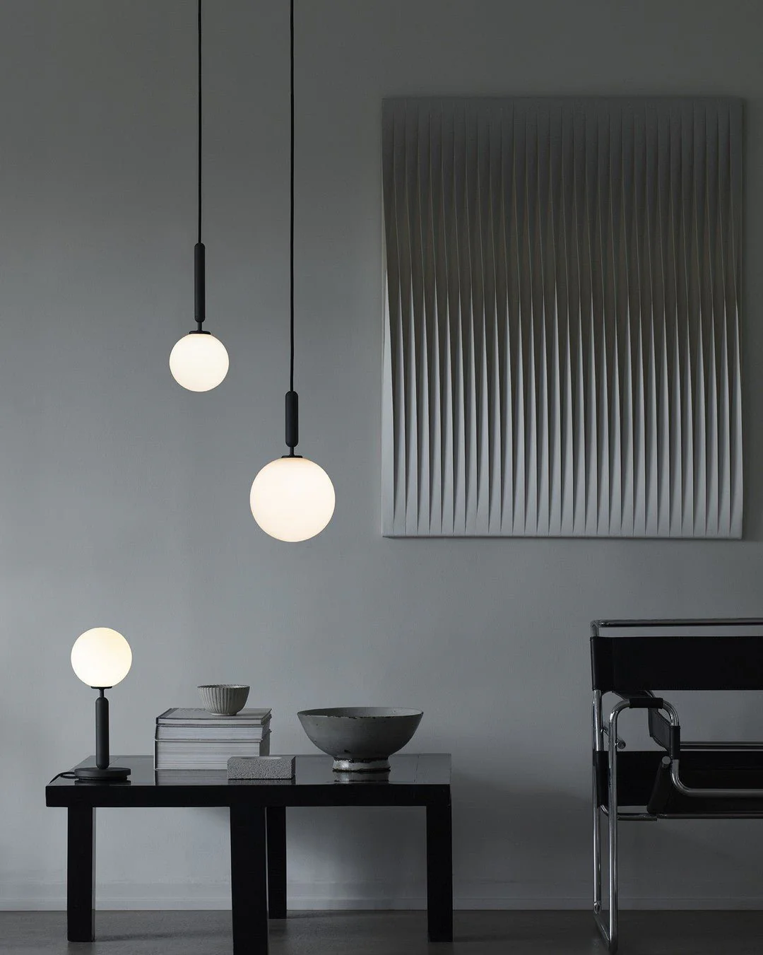 Scandiluxe Brass Pendant Swag Light - Image 6