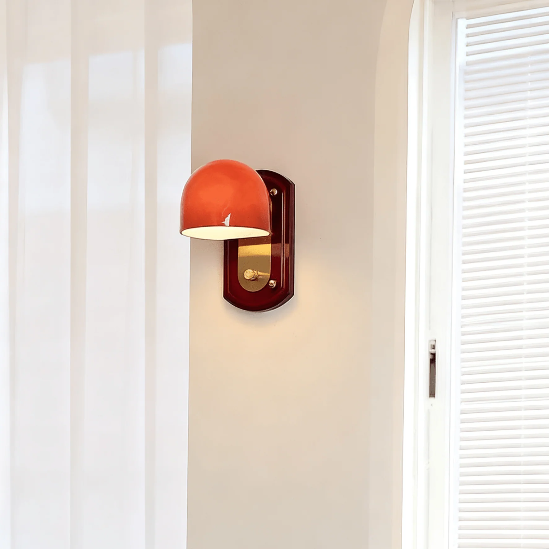 Scarlet Dome Wall Sconce - Image 5
