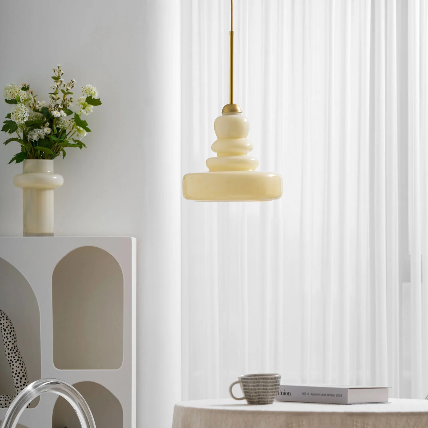 Schoolhouse Glass Pendant Light - Image 12