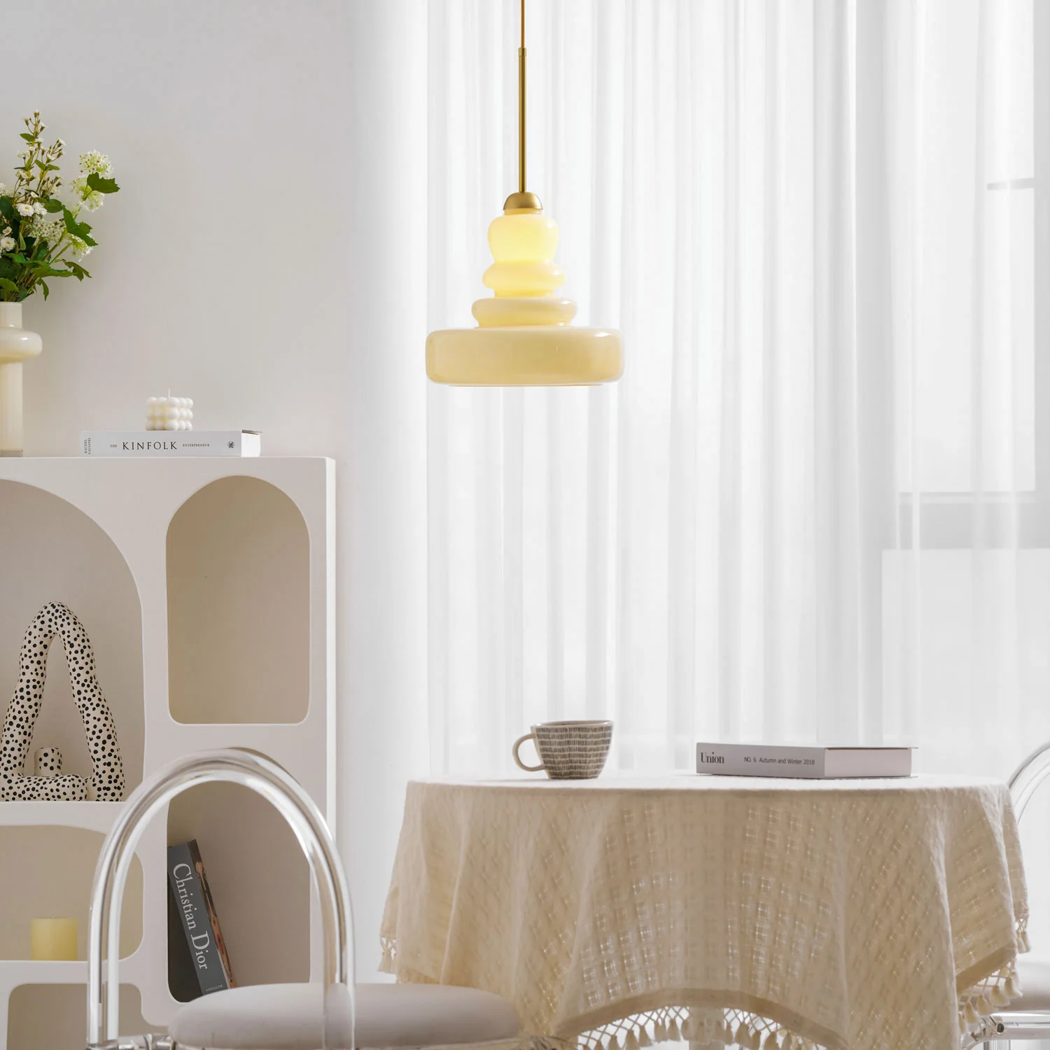 Schoolhouse Glass Pendant Light - Image 16