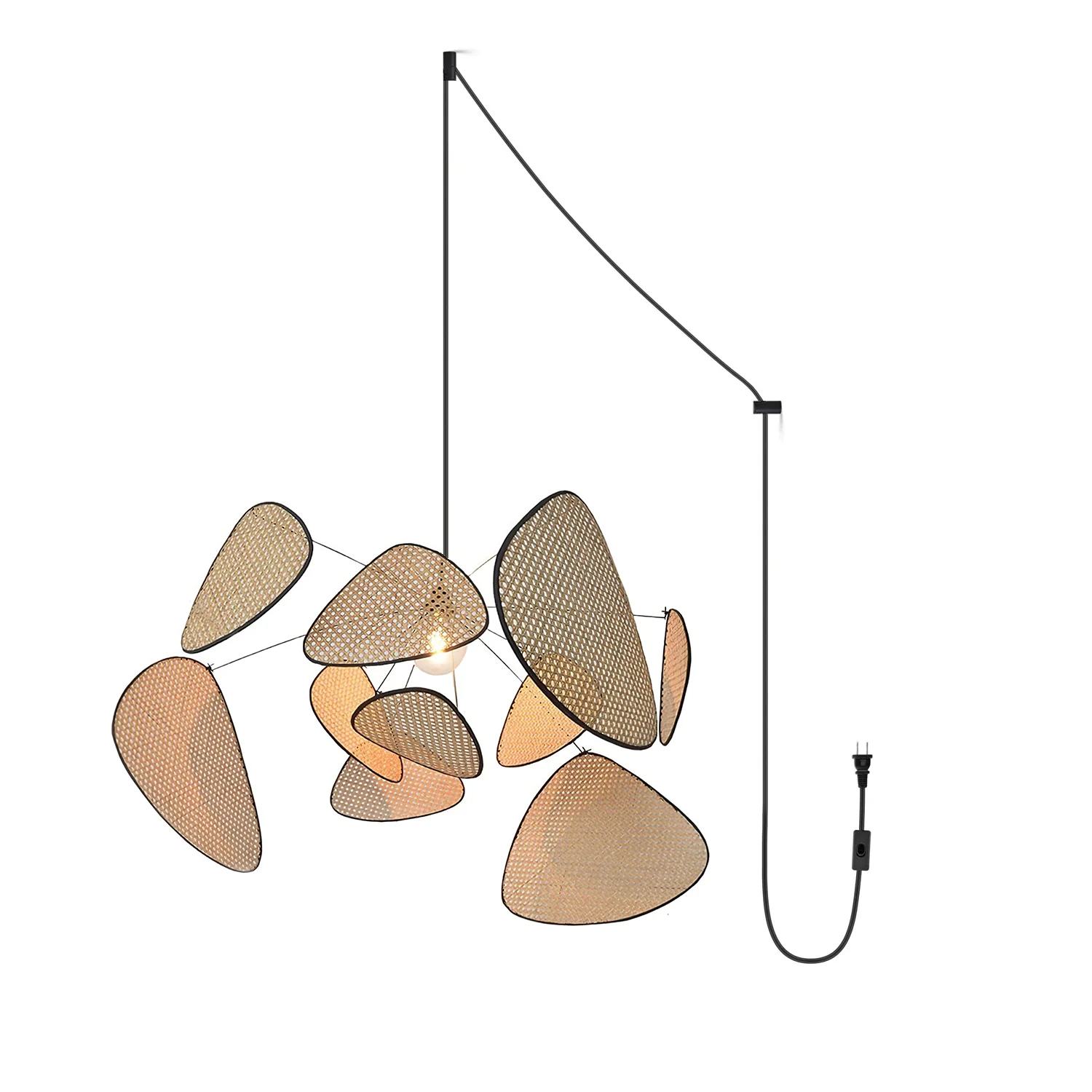 Screen Cannage Pendant Swag Light - Image 56