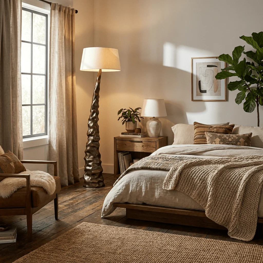 Sculpted Peak Floor Lamp - Image 3