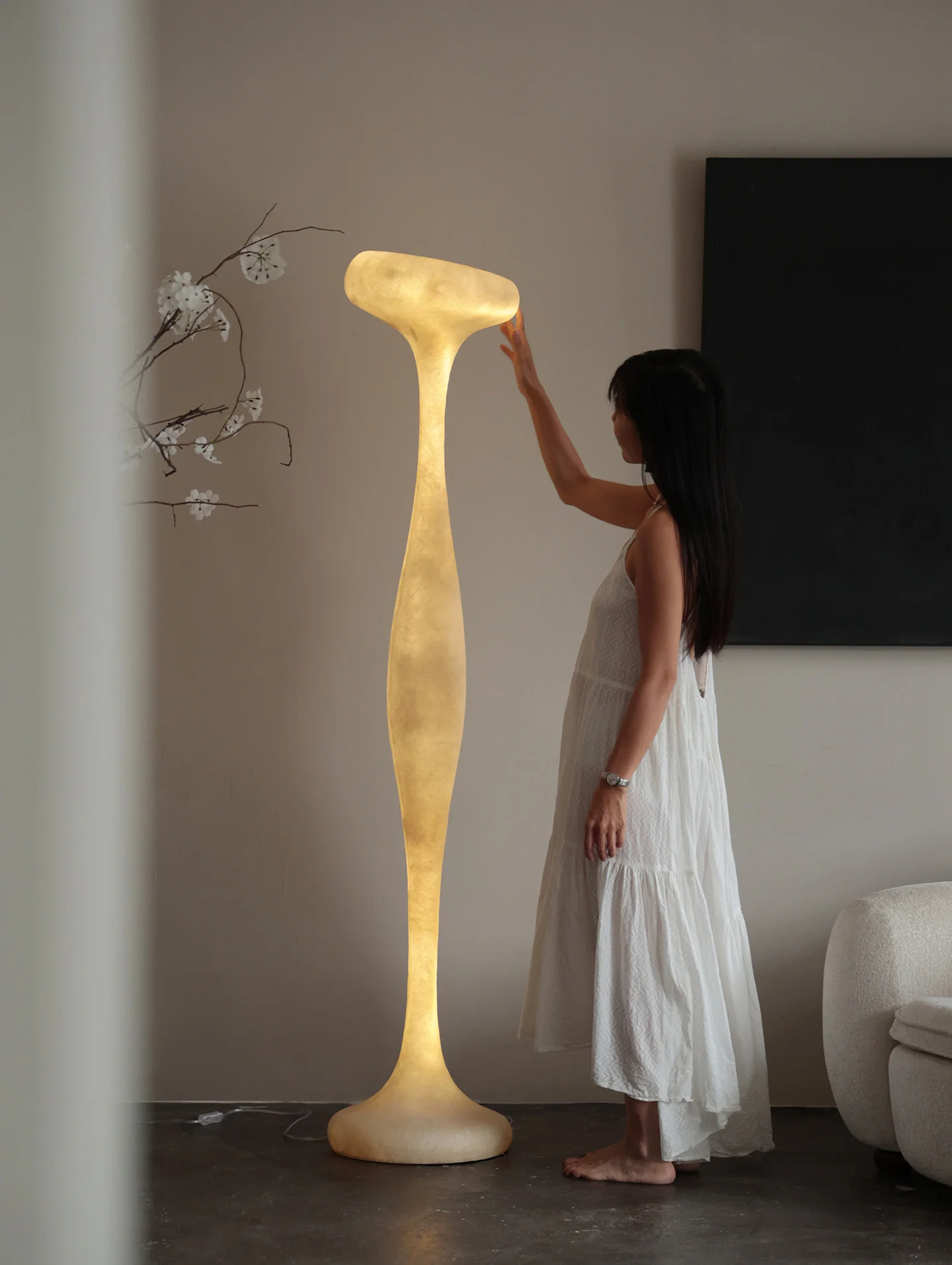 Sculptural Tall Floor Lamp - Image 17