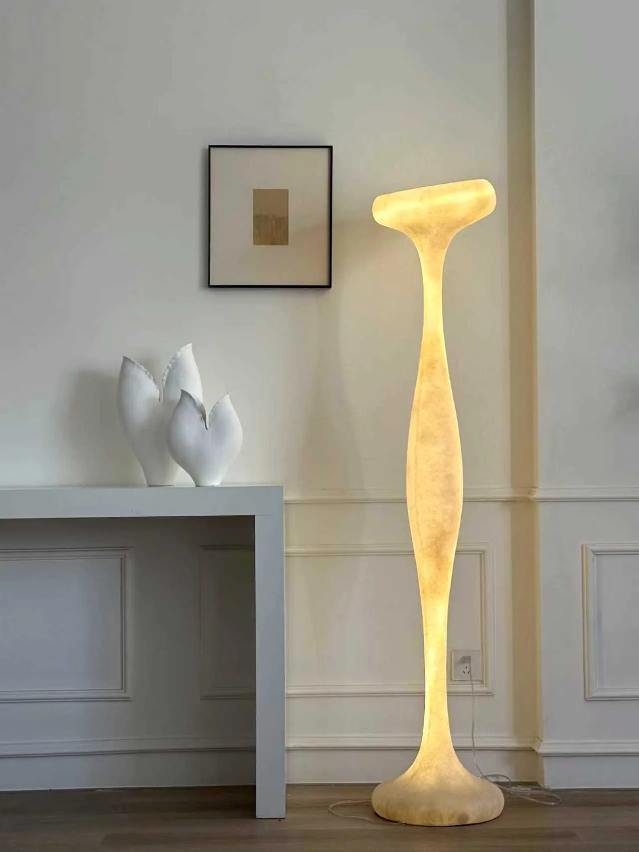 Sculptural Tall Floor Lamp - Image 5