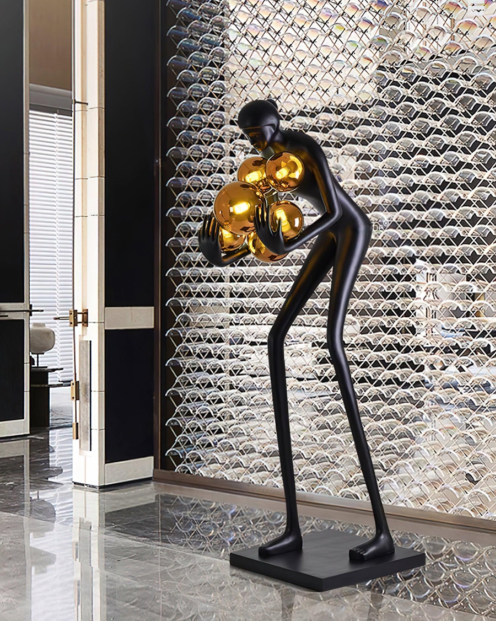 Sentinel Sculpture Floor Lamp - Image 13