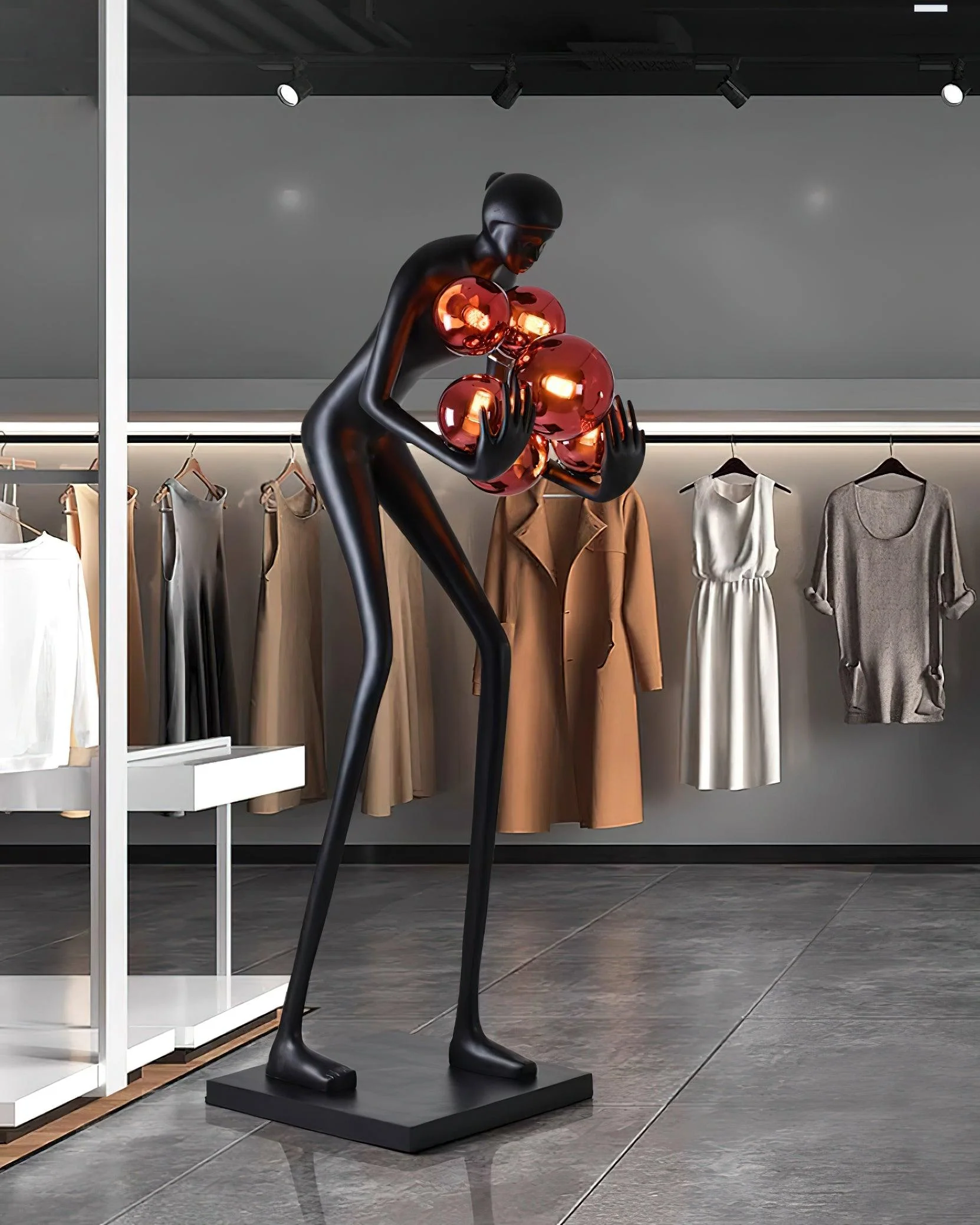 Sentinel Sculpture Floor Lamp - Image 14