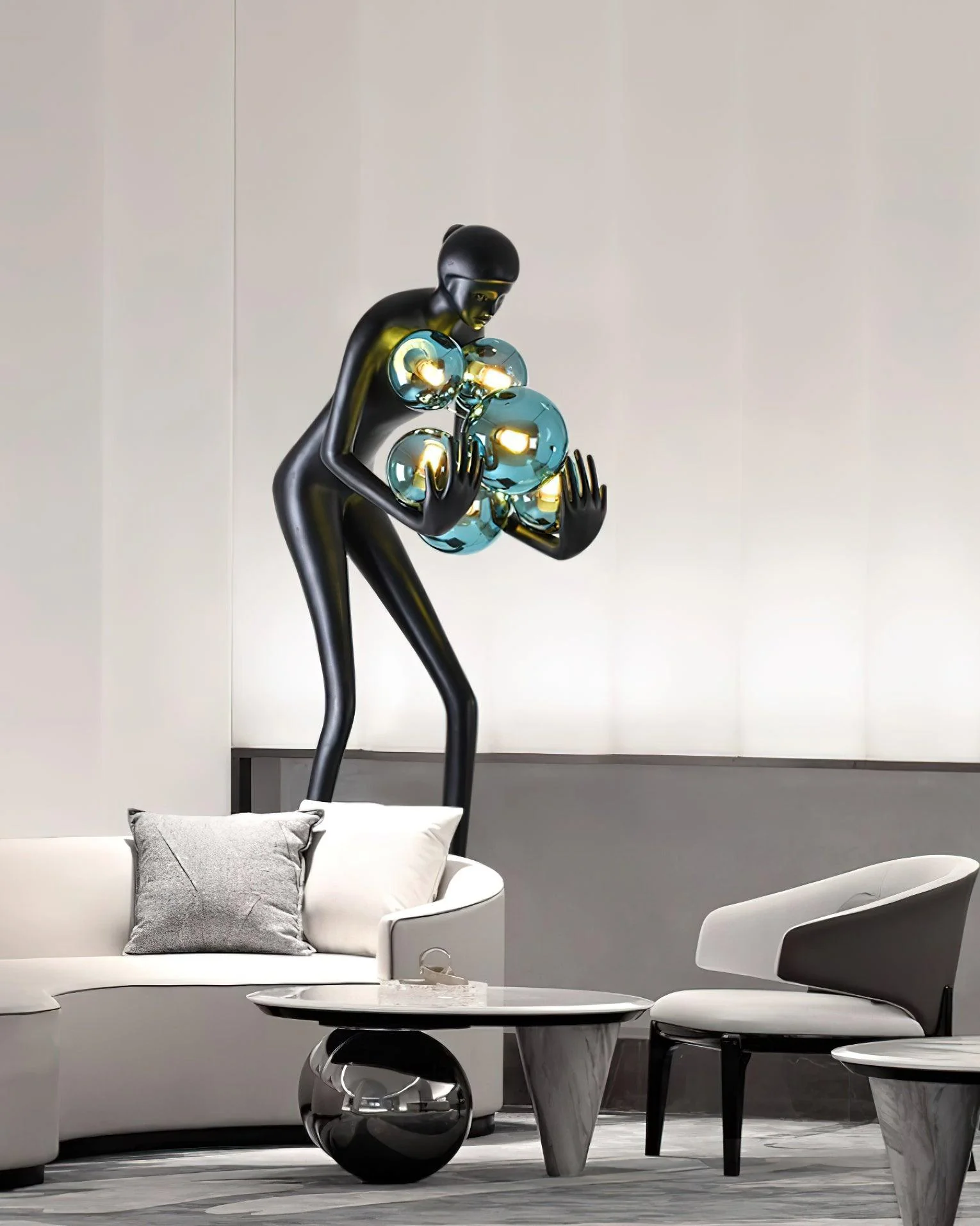 Sentinel Sculpture Floor Lamp - Image 16