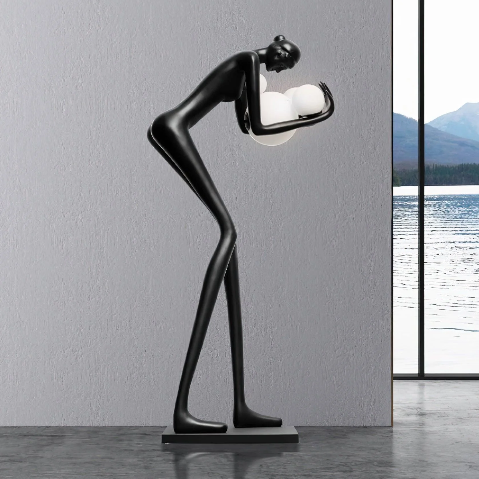 Sentinel Sculpture Floor Lamp - Image 17
