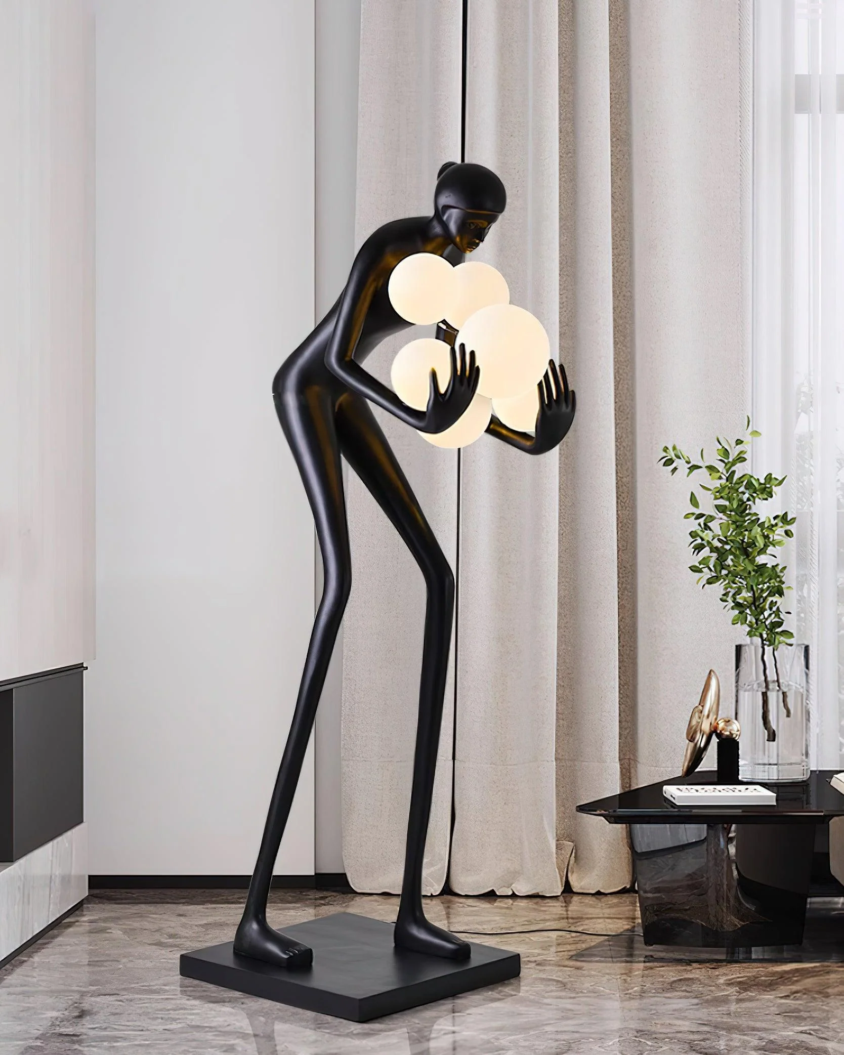 Sentinel Sculpture Floor Lamp - Image 25